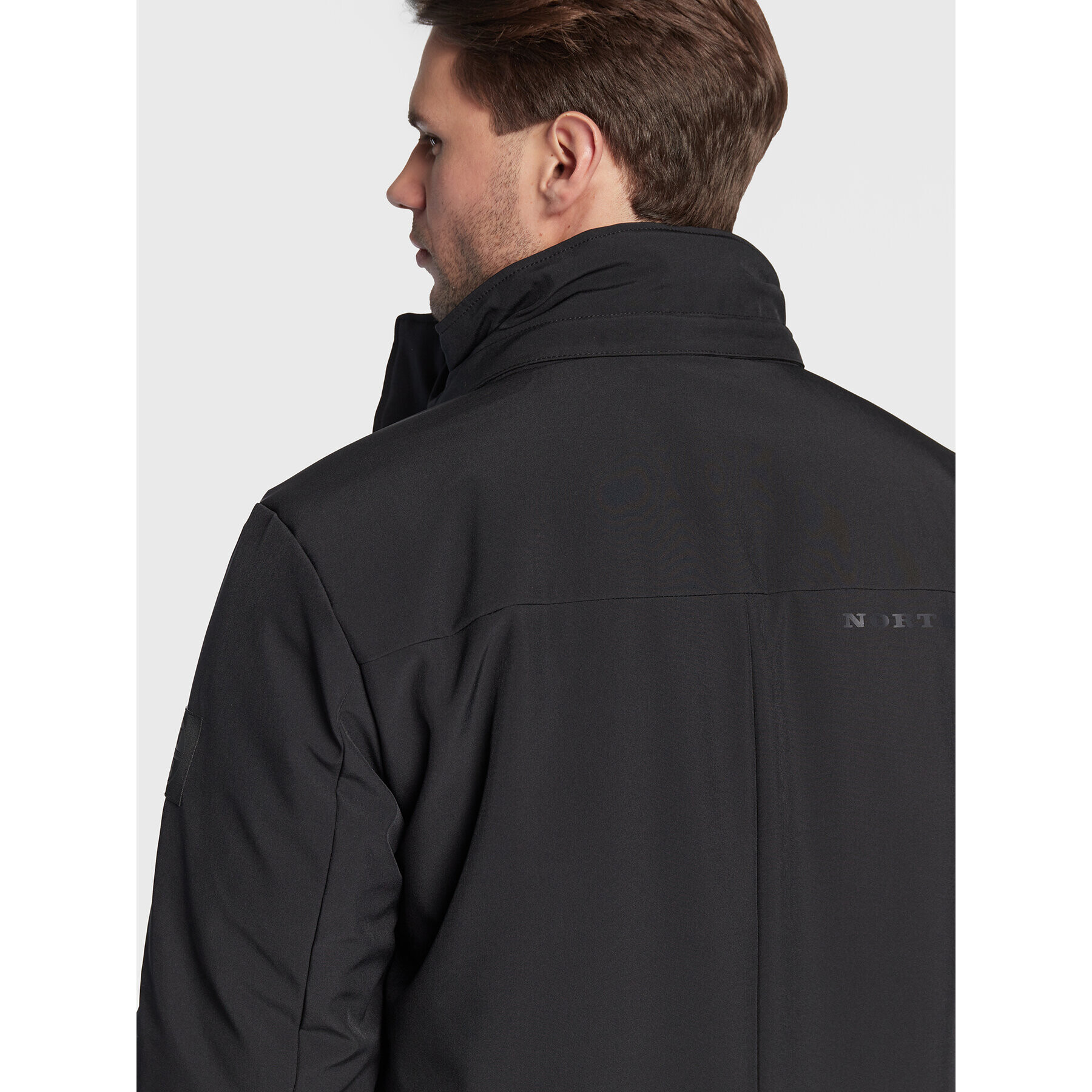 North Sails Парка Varberg 603154 Черен Regular Fit - Pepit.bg