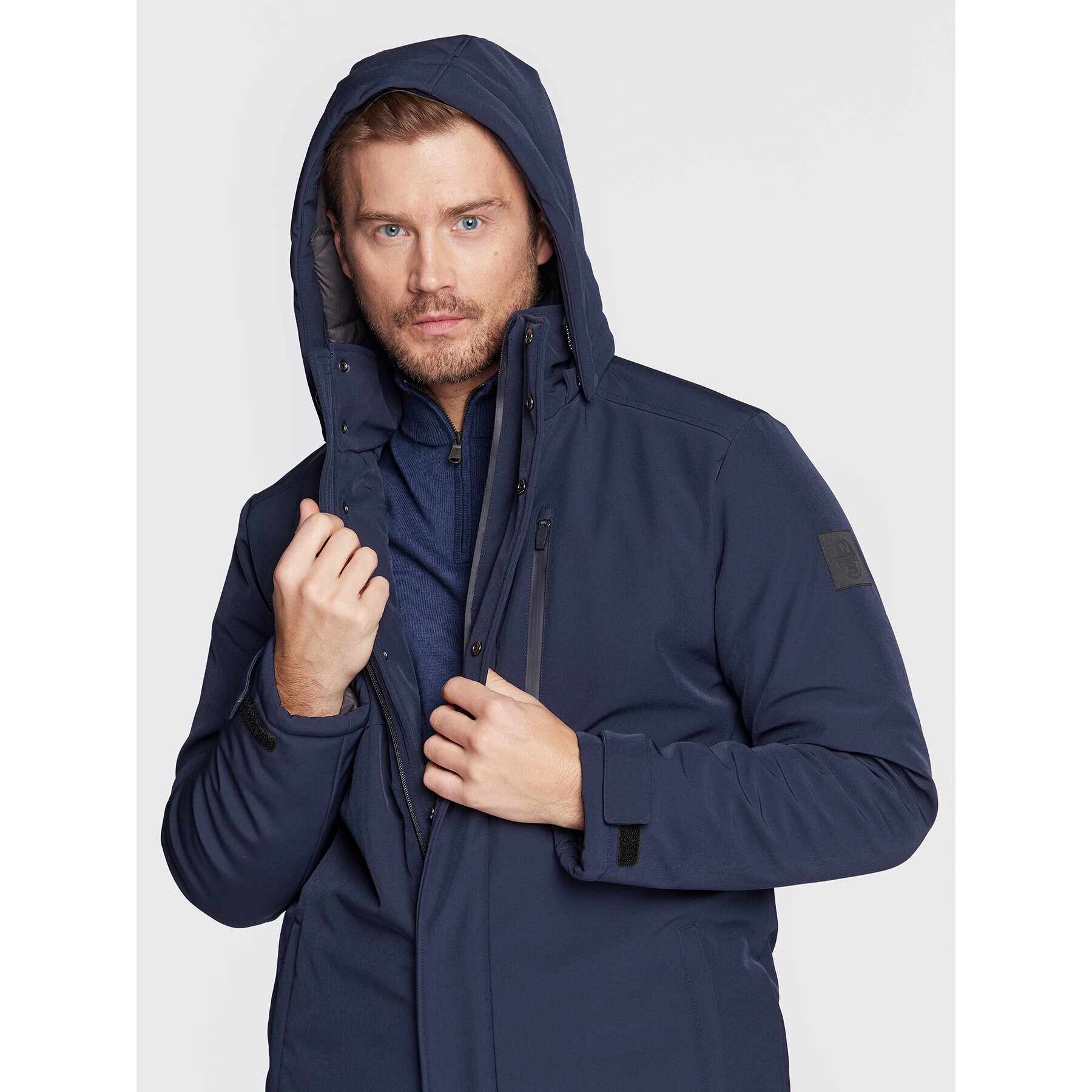 North Sails Парка Varberg 603154 Тъмносин Regular Fit - Pepit.bg