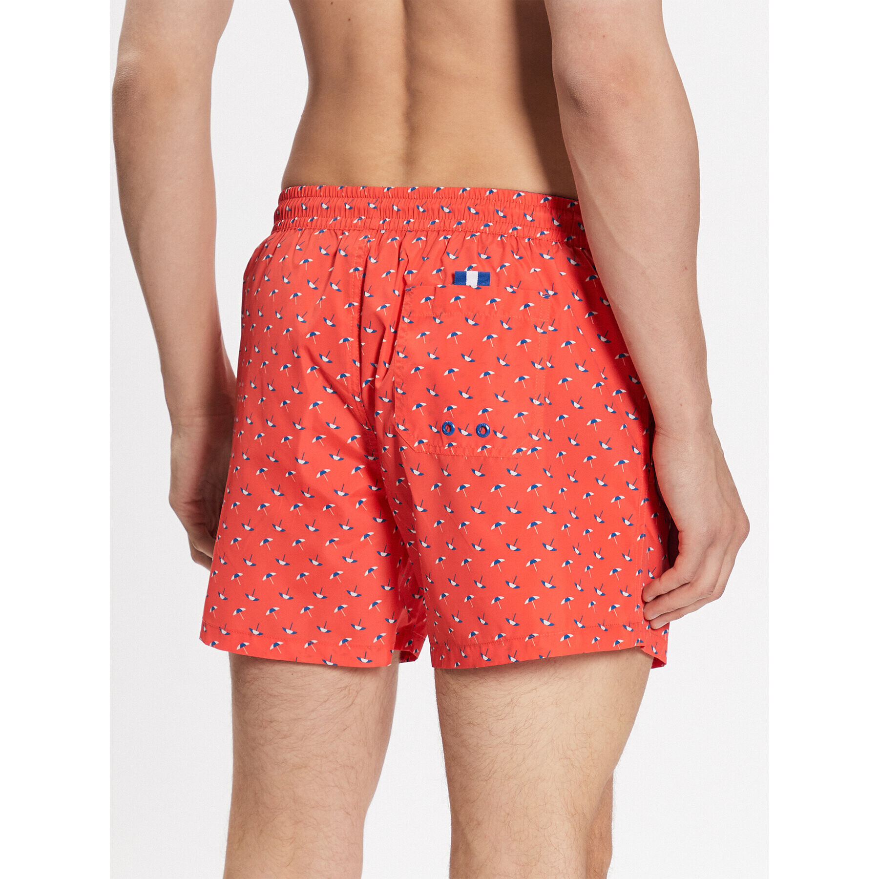 North Sails Плувни шорти Volley 673573 Червен Regular Fit - Pepit.bg