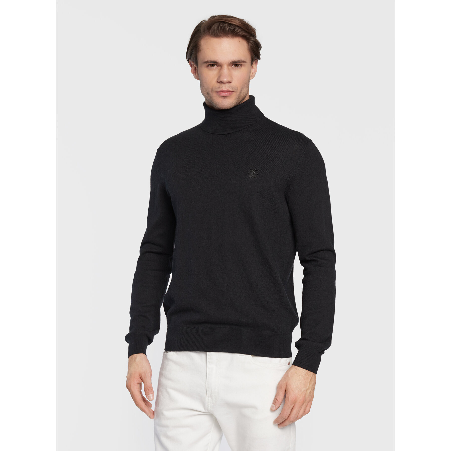 North Sails Поло 699533 Черен Regular Fit - Pepit.bg
