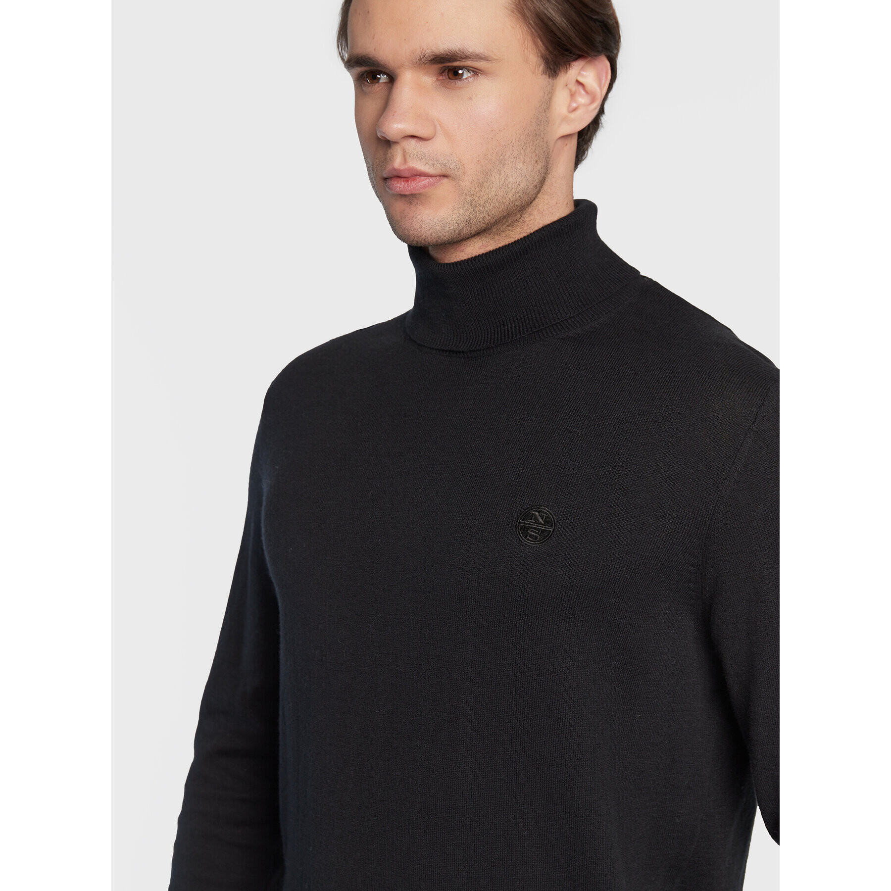 North Sails Поло 699533 Черен Regular Fit - Pepit.bg