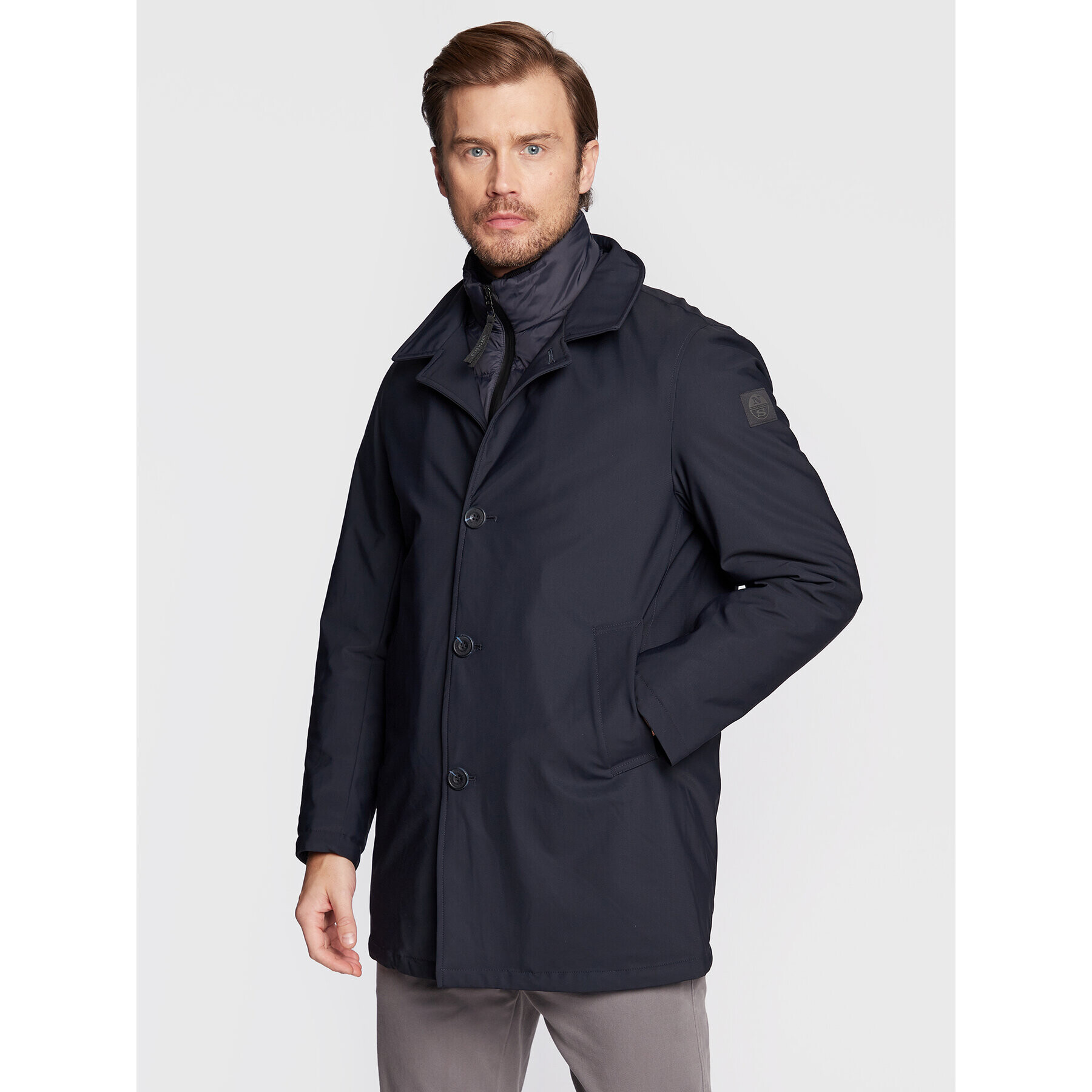 North Sails Преходно палто 603177 Тъмносин Regular Fit - Pepit.bg