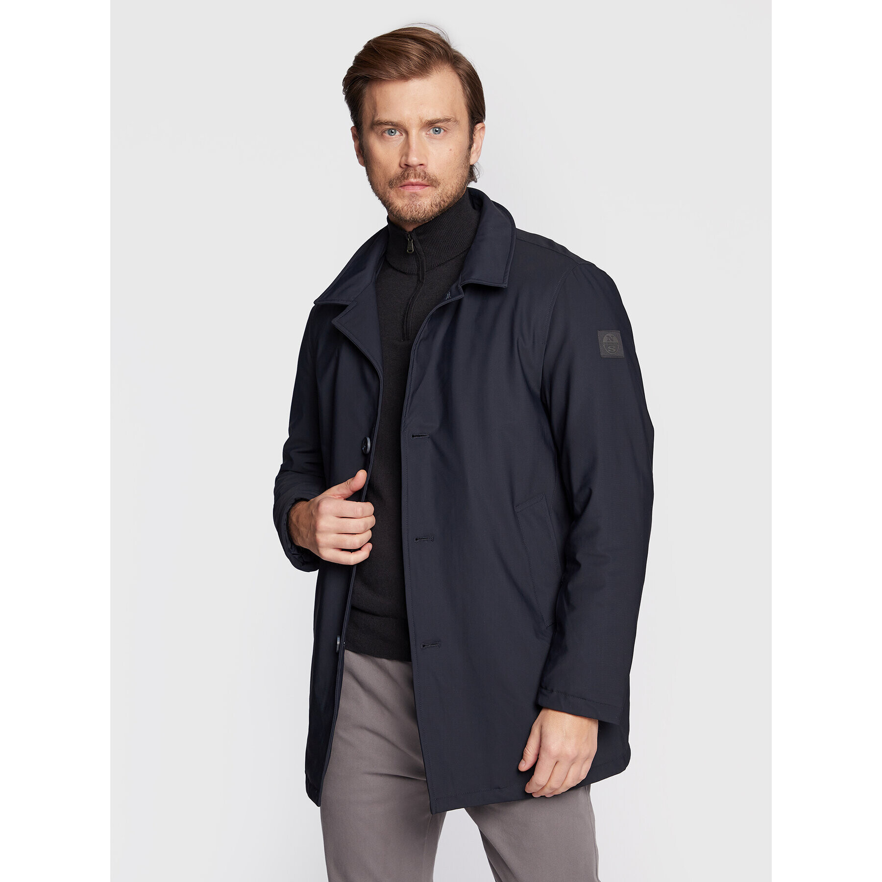 North Sails Преходно палто 603177 Тъмносин Regular Fit - Pepit.bg