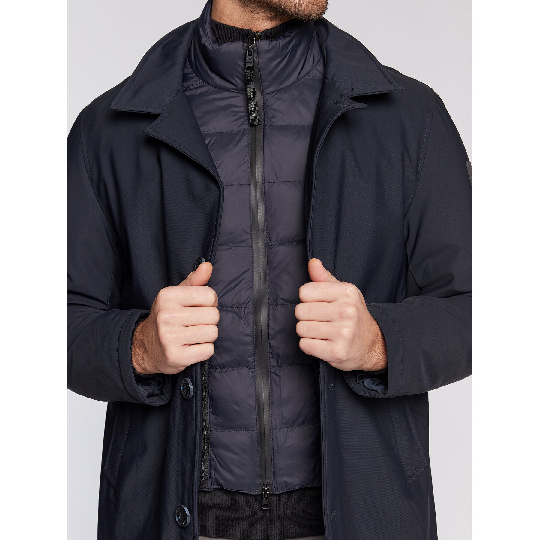 North Sails Преходно палто 603177 Тъмносин Regular Fit - Pepit.bg
