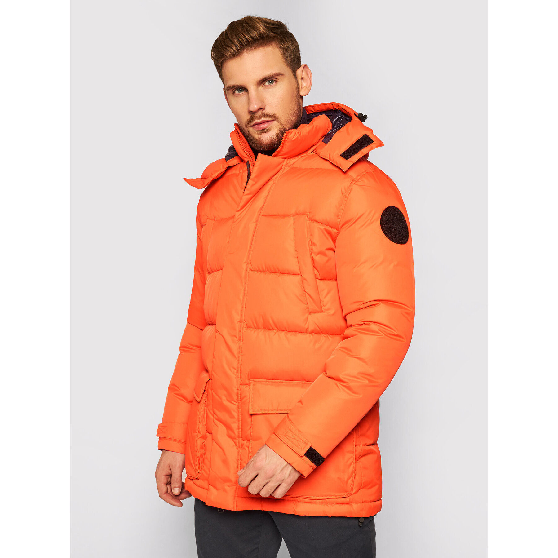 North Sails Пухено яке Montevideo 602836 Оранжев Regular Fit - Pepit.bg