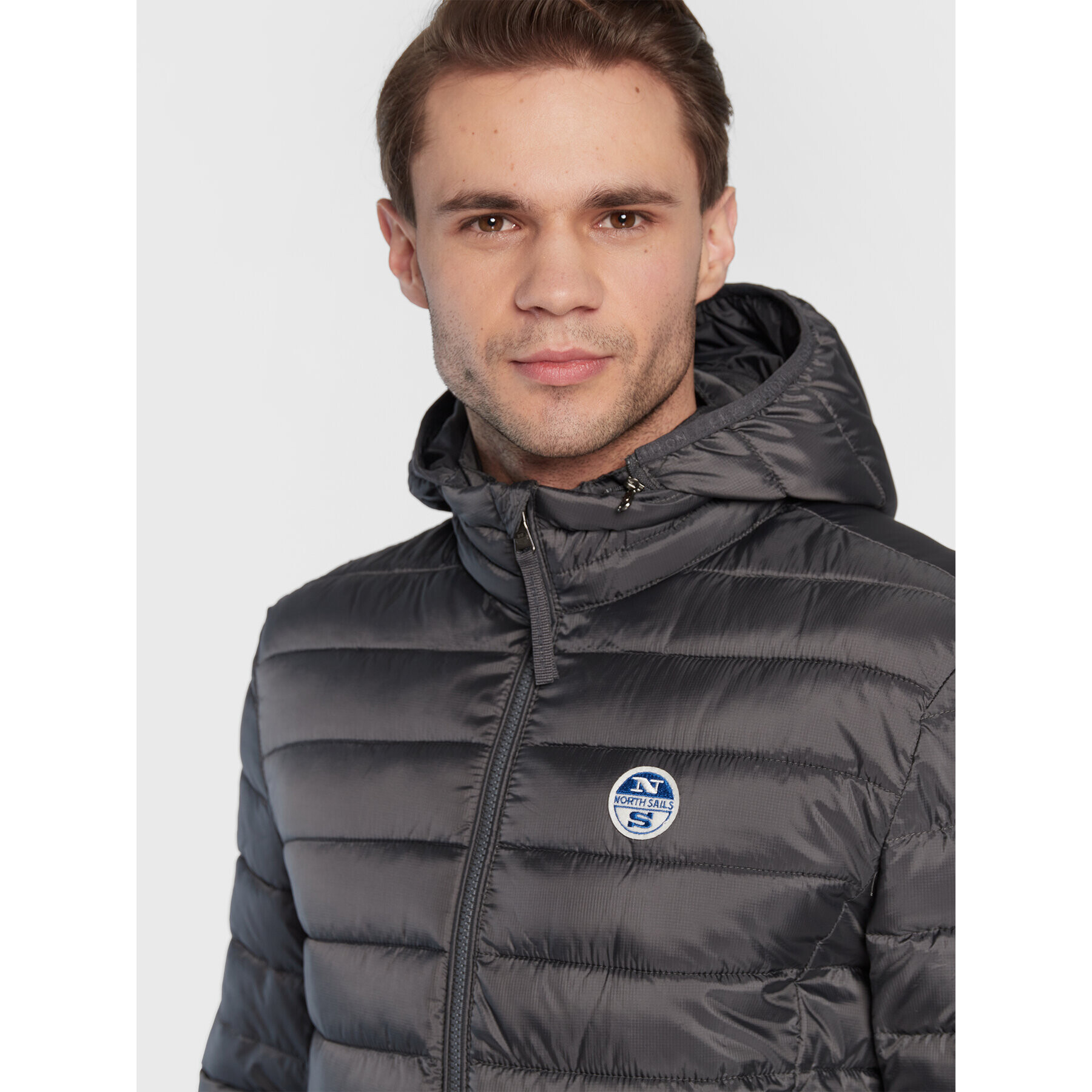 North Sails Пухено яке Skye 603136 Сив Regular Fit - Pepit.bg