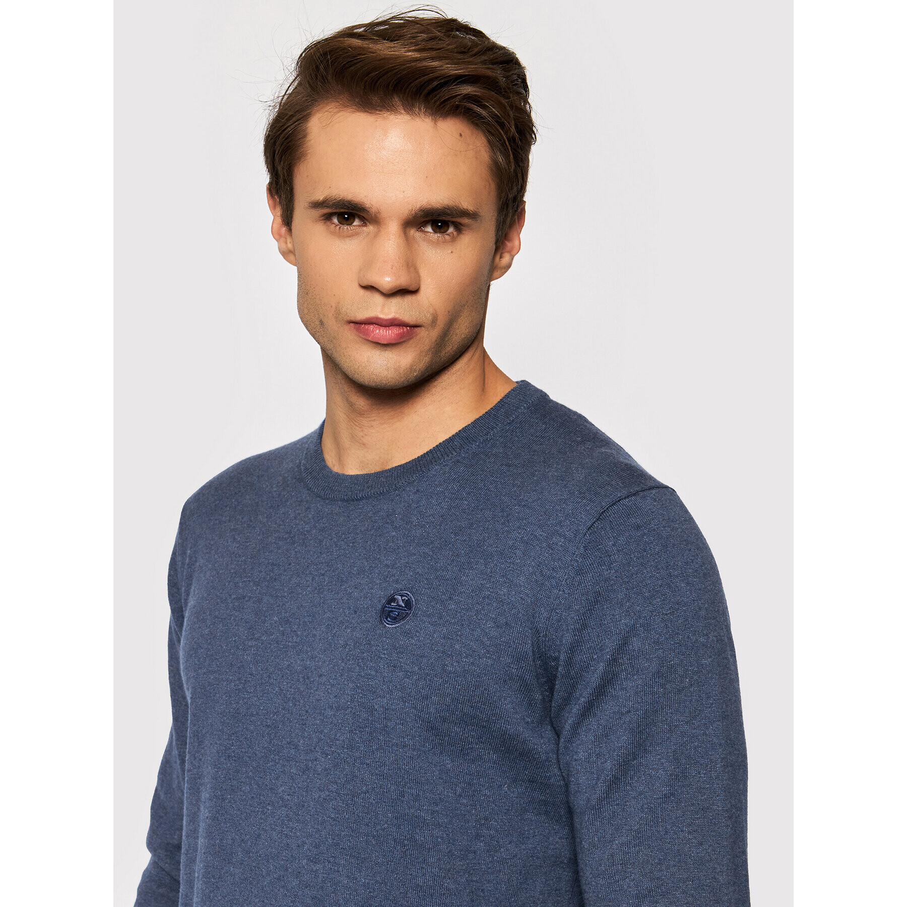 North Sails Пуловер 699430 Син Regular Fit - Pepit.bg