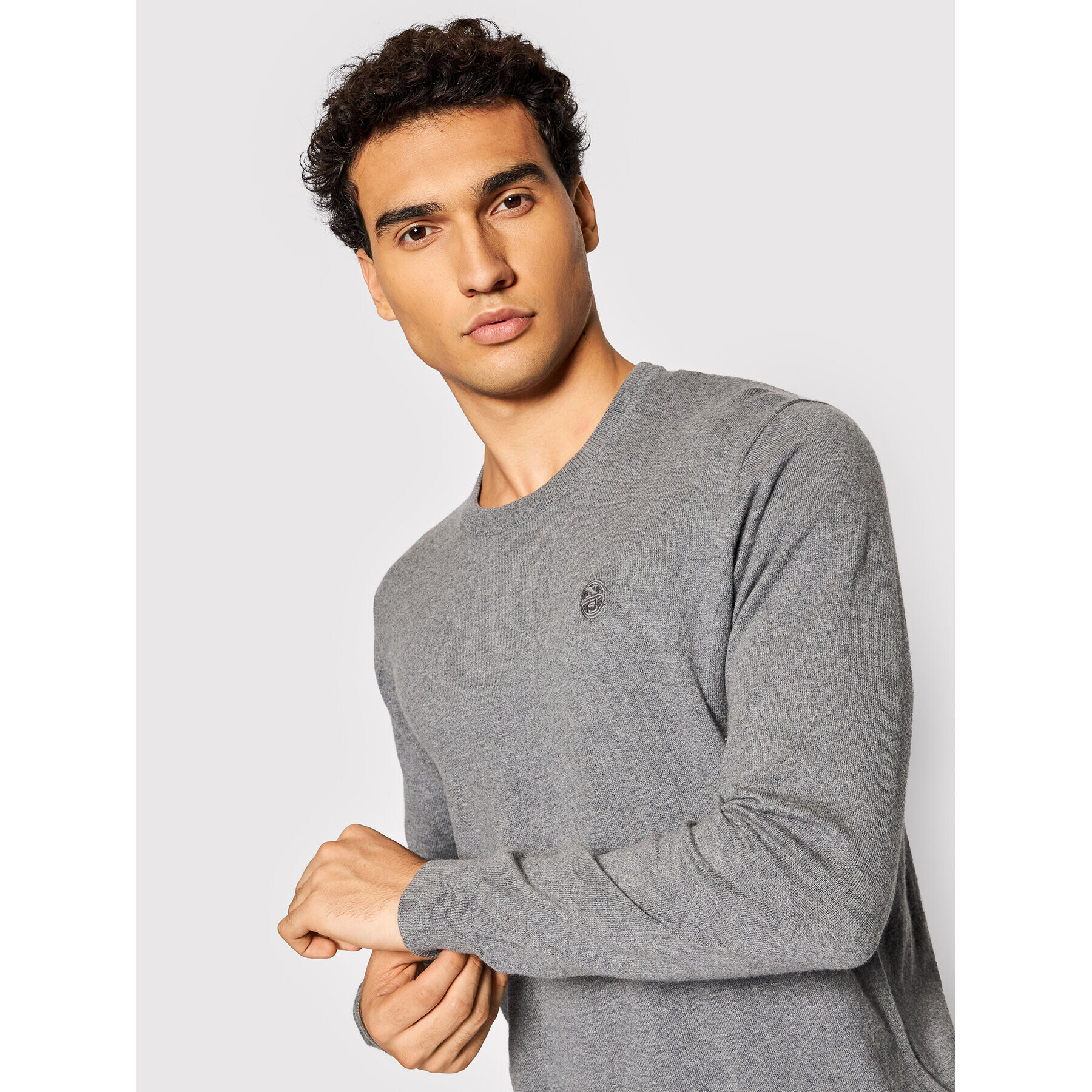 North Sails Пуловер 699430 Сив Regular Fit - Pepit.bg