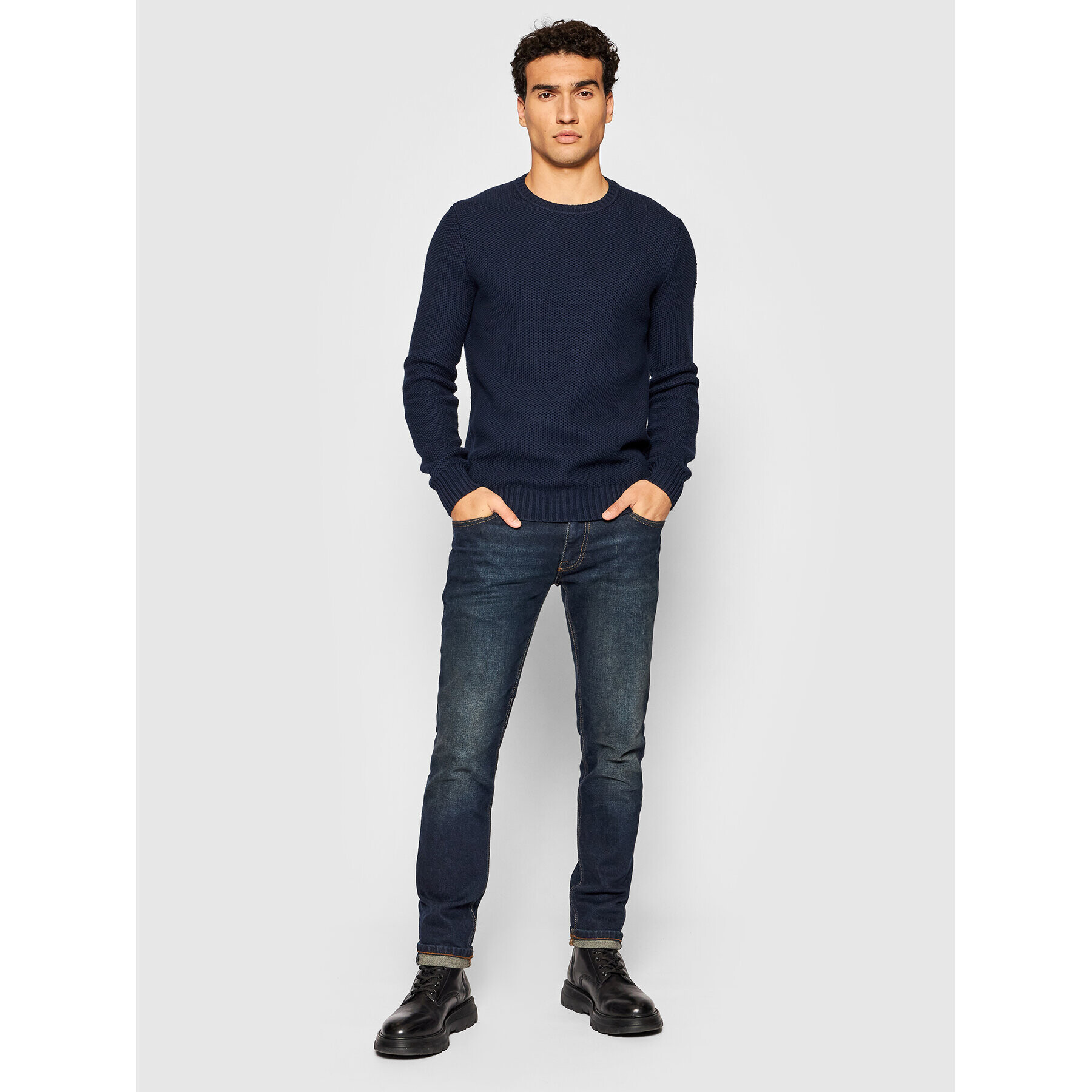 North Sails Пуловер 699444 Тъмносин Regular Fit - Pepit.bg