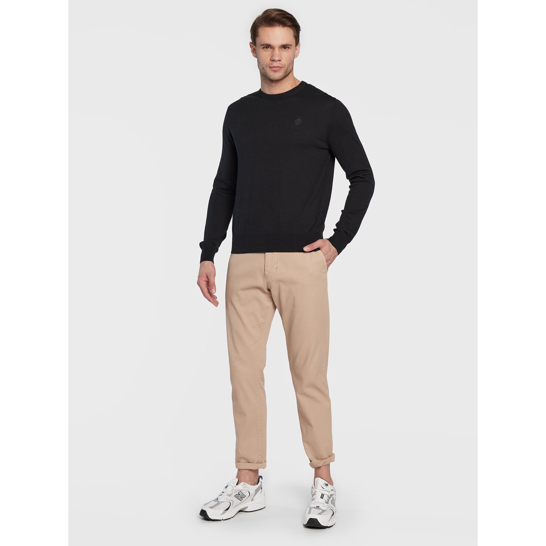 North Sails Пуловер 699500 Черен Regular Fit - Pepit.bg
