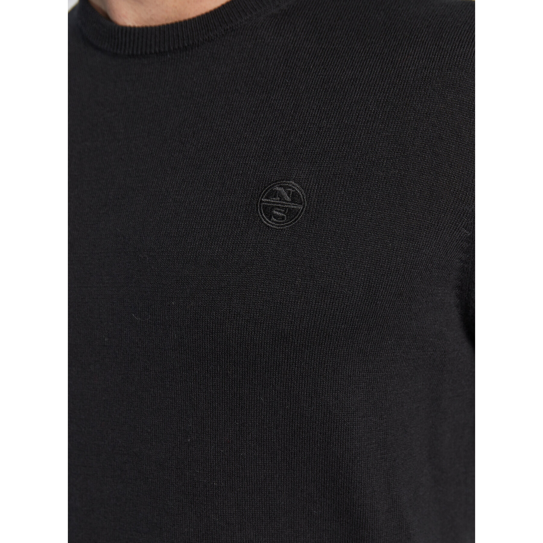 North Sails Пуловер 699500 Черен Regular Fit - Pepit.bg