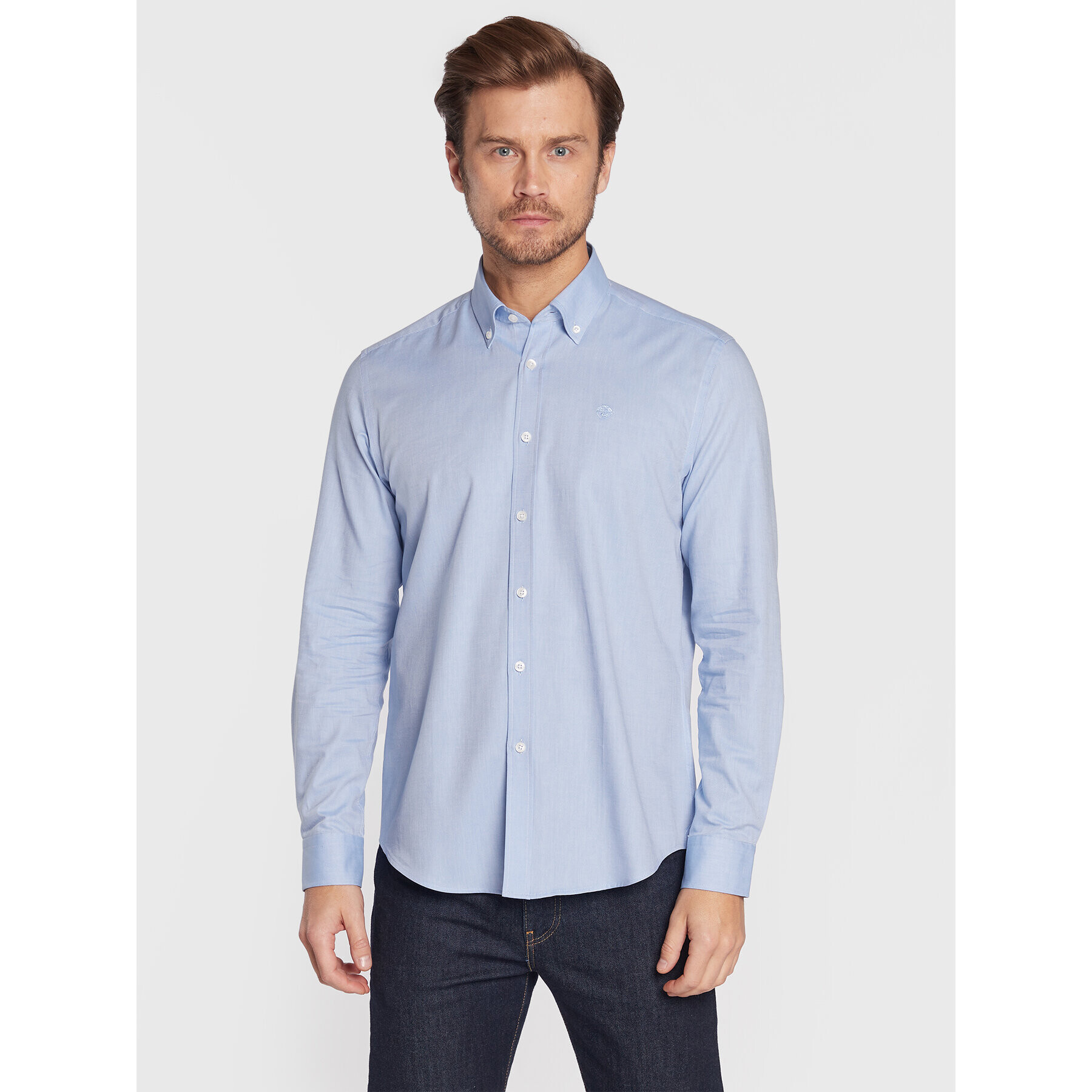 North Sails Риза Oxford 664209 Син Regular Fit - Pepit.bg