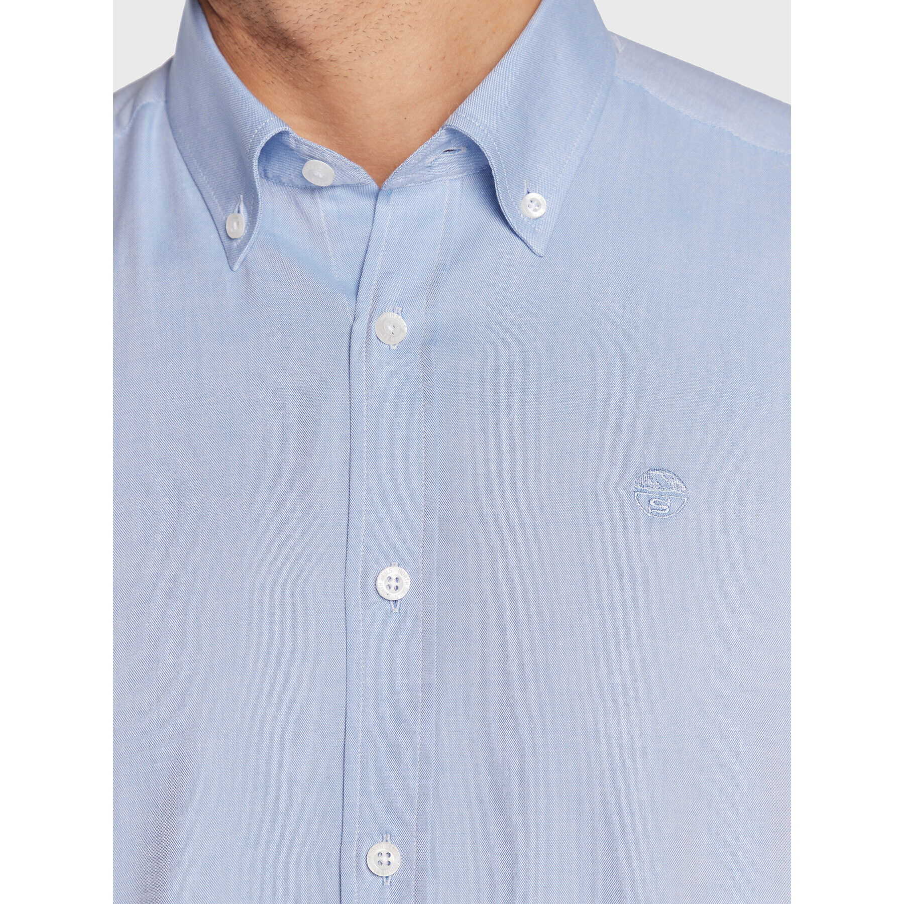 North Sails Риза Oxford 664209 Син Regular Fit - Pepit.bg