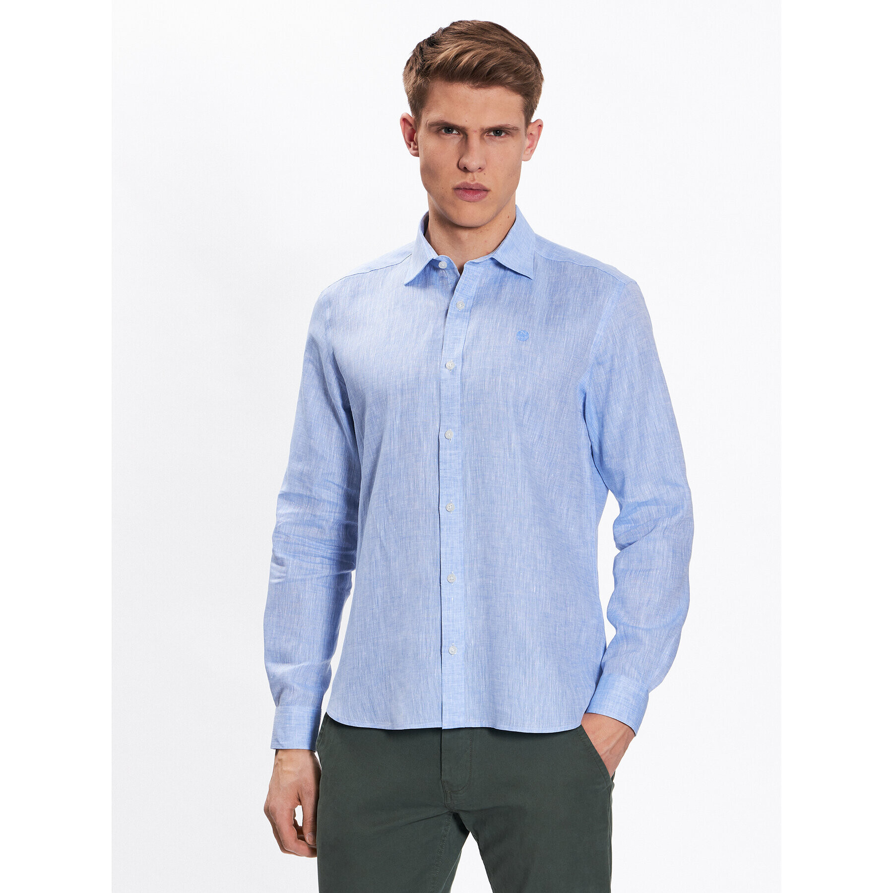 North Sails Риза Spread 664114 Син Regular Fit - Pepit.bg