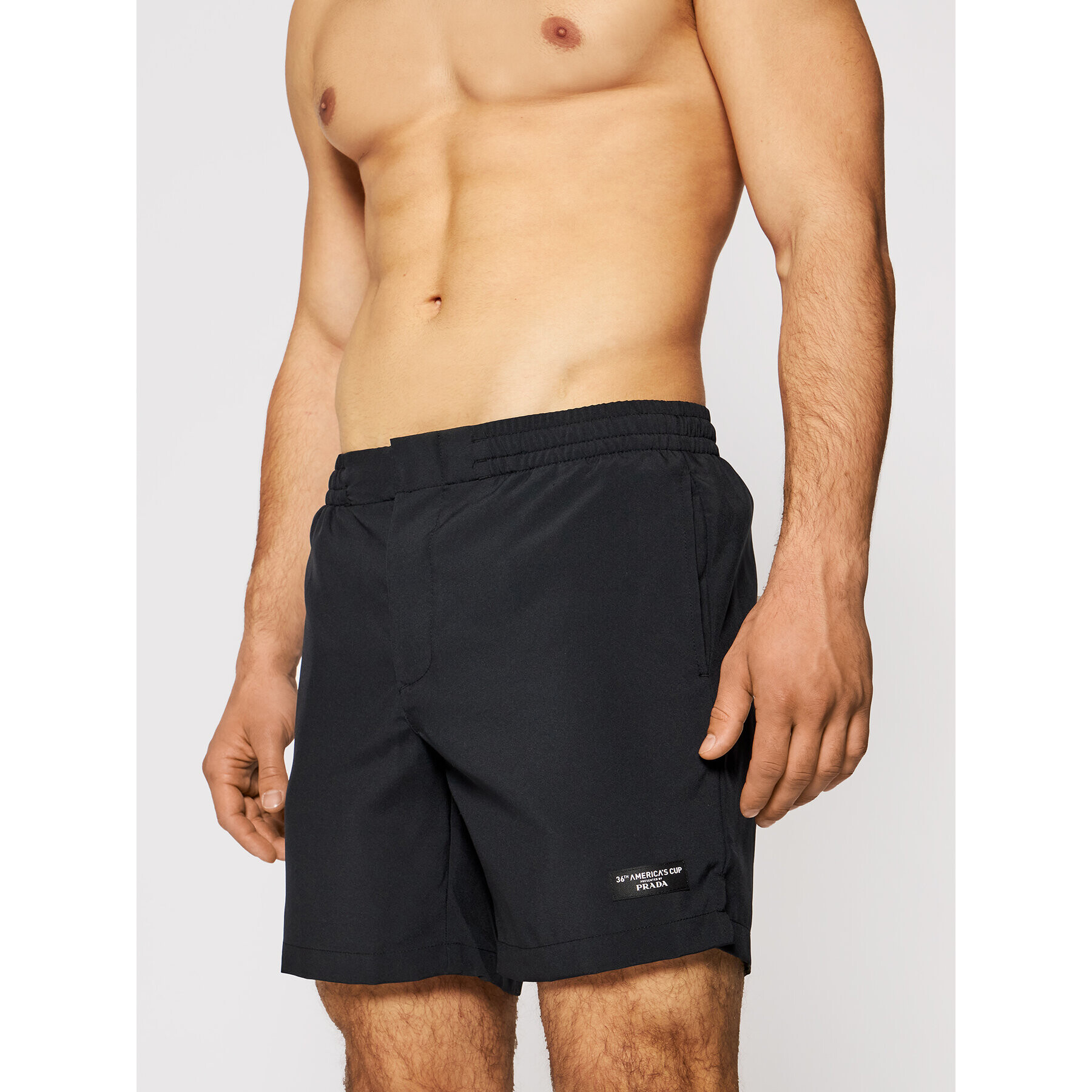 North Sails Спортни шорти PRADA Karaka Volley 454303 Черен Regular Fit - Pepit.bg