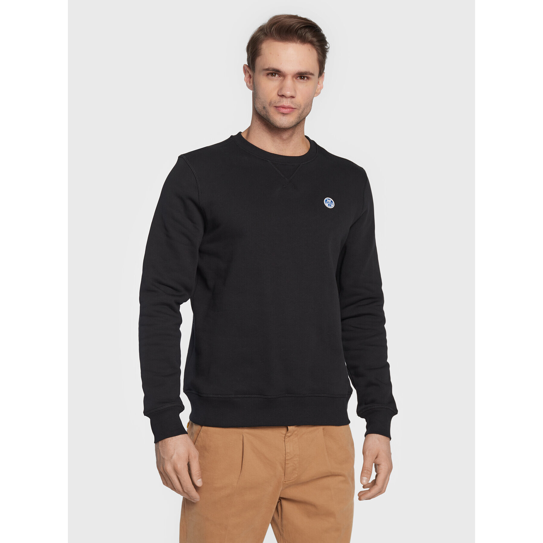 North Sails Суитшърт 691028 Черен Regular Fit - Pepit.bg