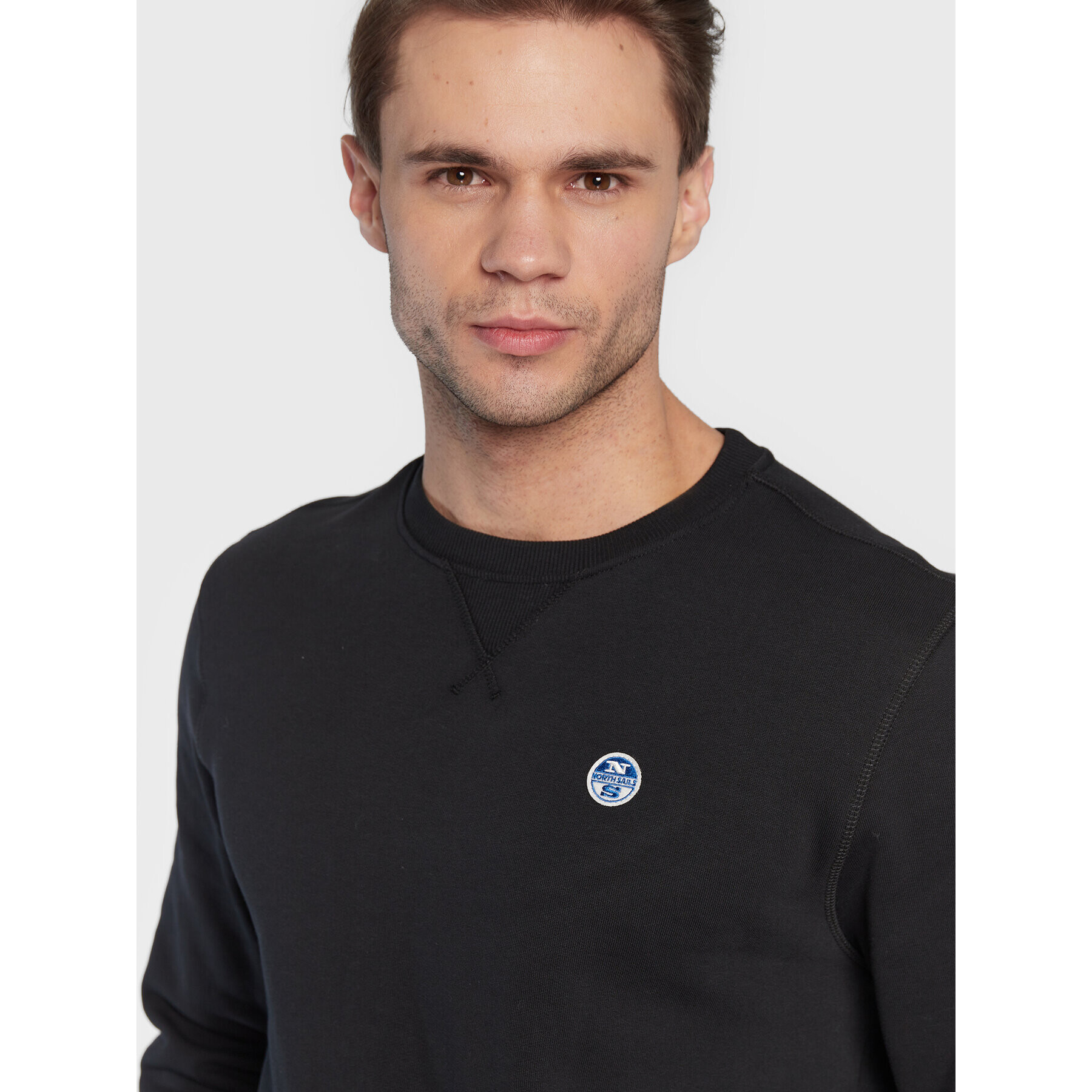 North Sails Суитшърт 691028 Черен Regular Fit - Pepit.bg