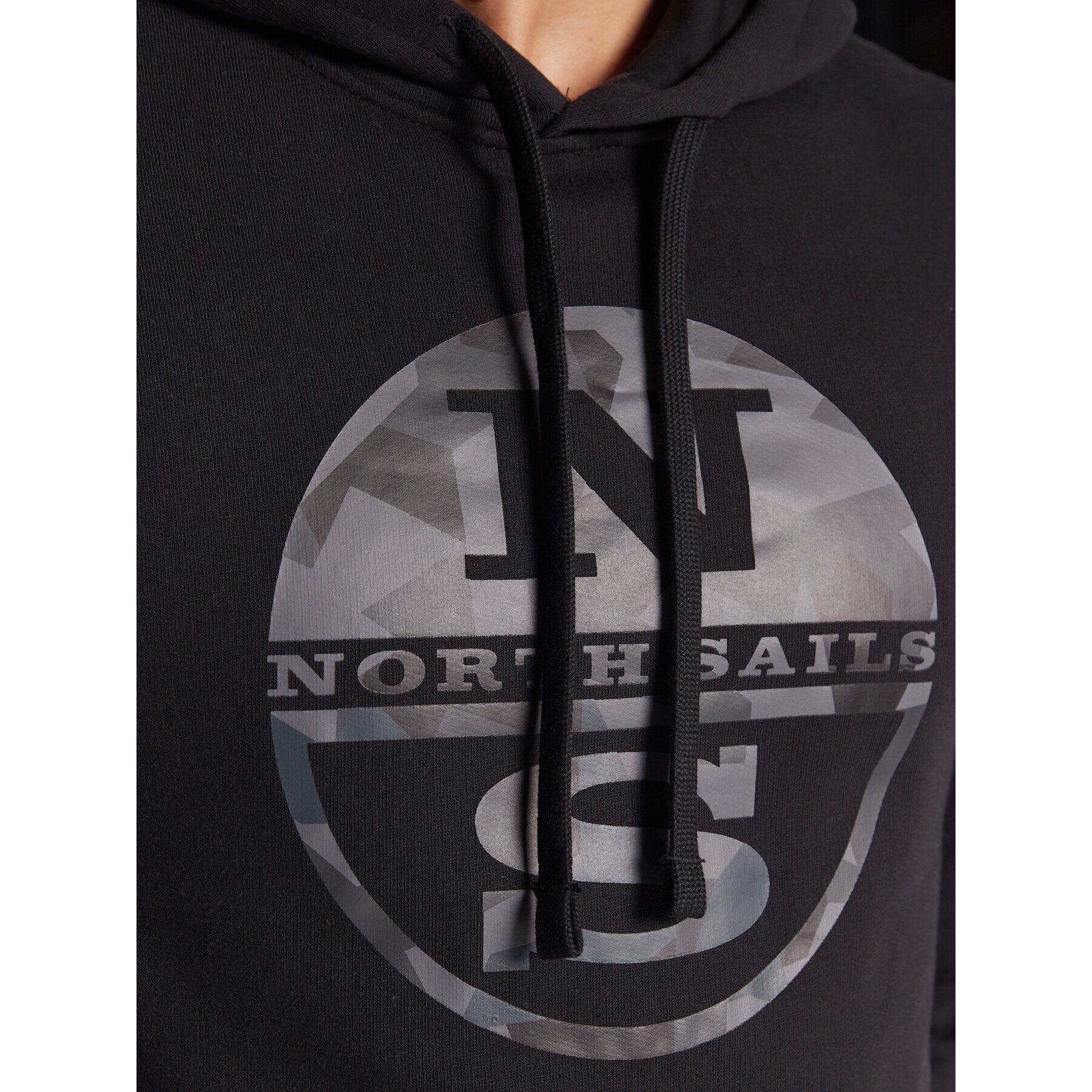 North Sails Суитшърт 691031 Черен Regular Fit - Pepit.bg