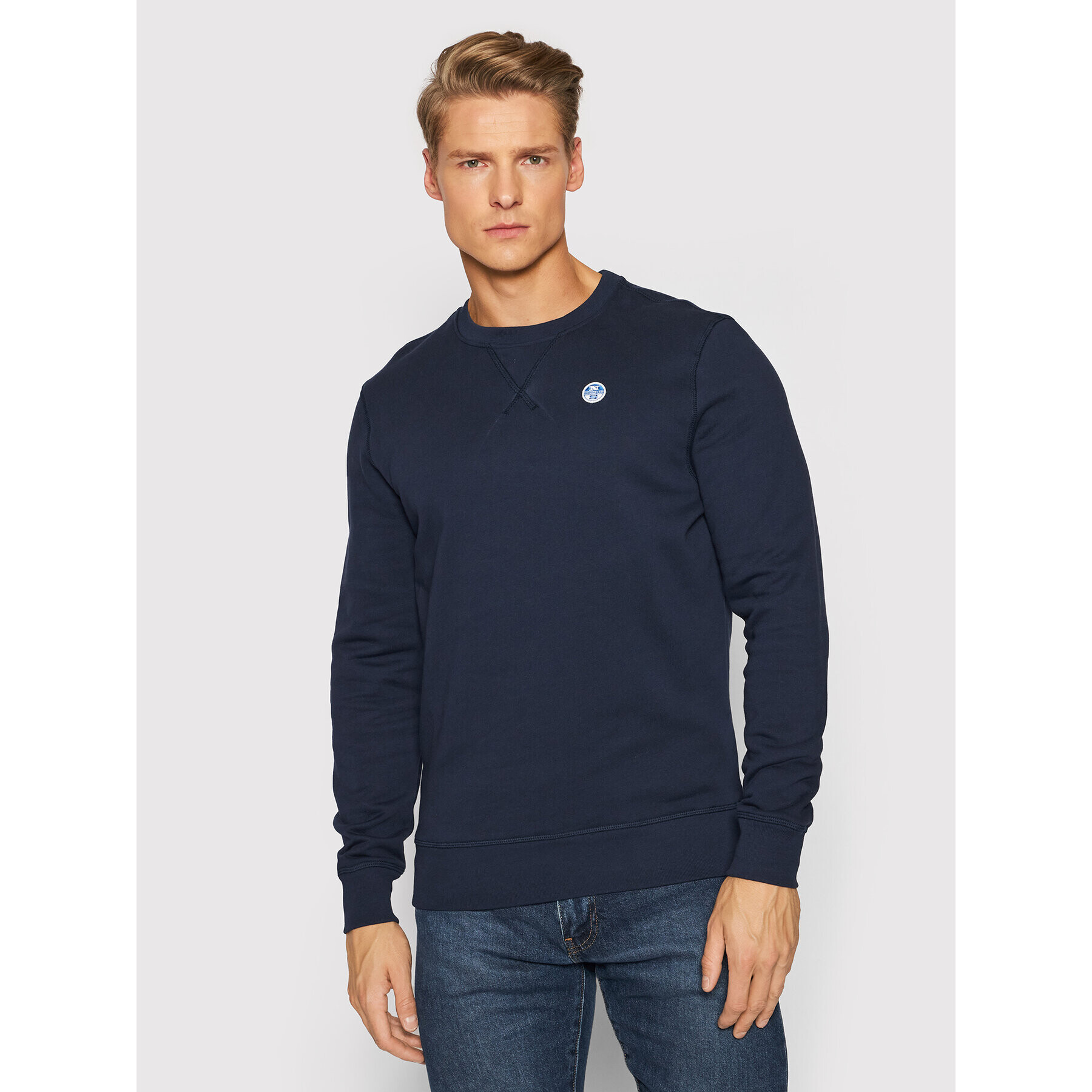 North Sails Суитшърт 691620 Тъмносин Regular Fit - Pepit.bg