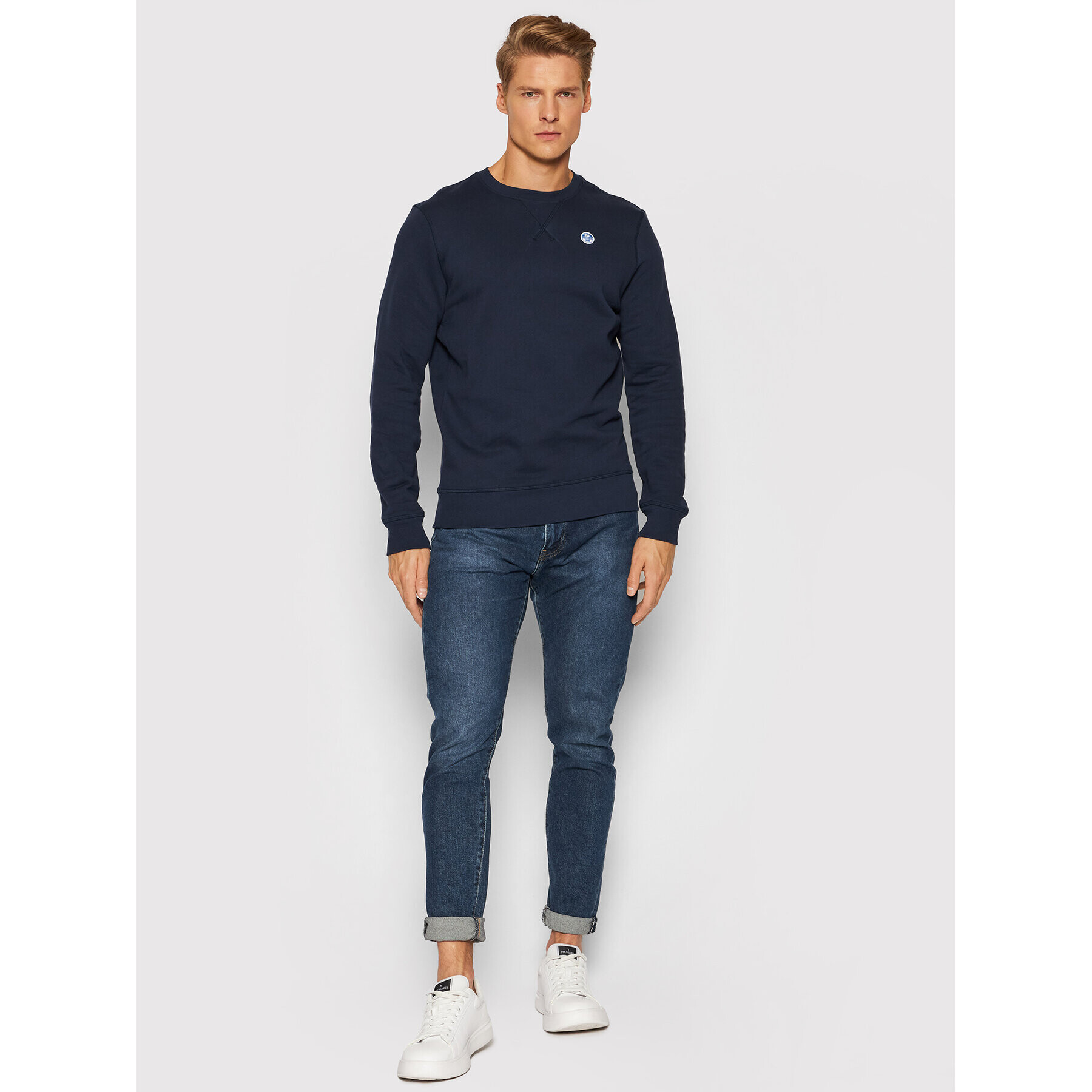 North Sails Суитшърт 691620 Тъмносин Regular Fit - Pepit.bg