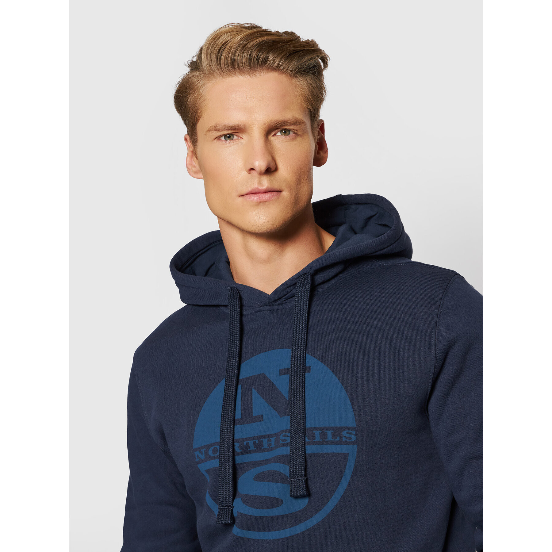 North Sails Суитшърт Fleece 691623 Тъмносин Regular Fit - Pepit.bg