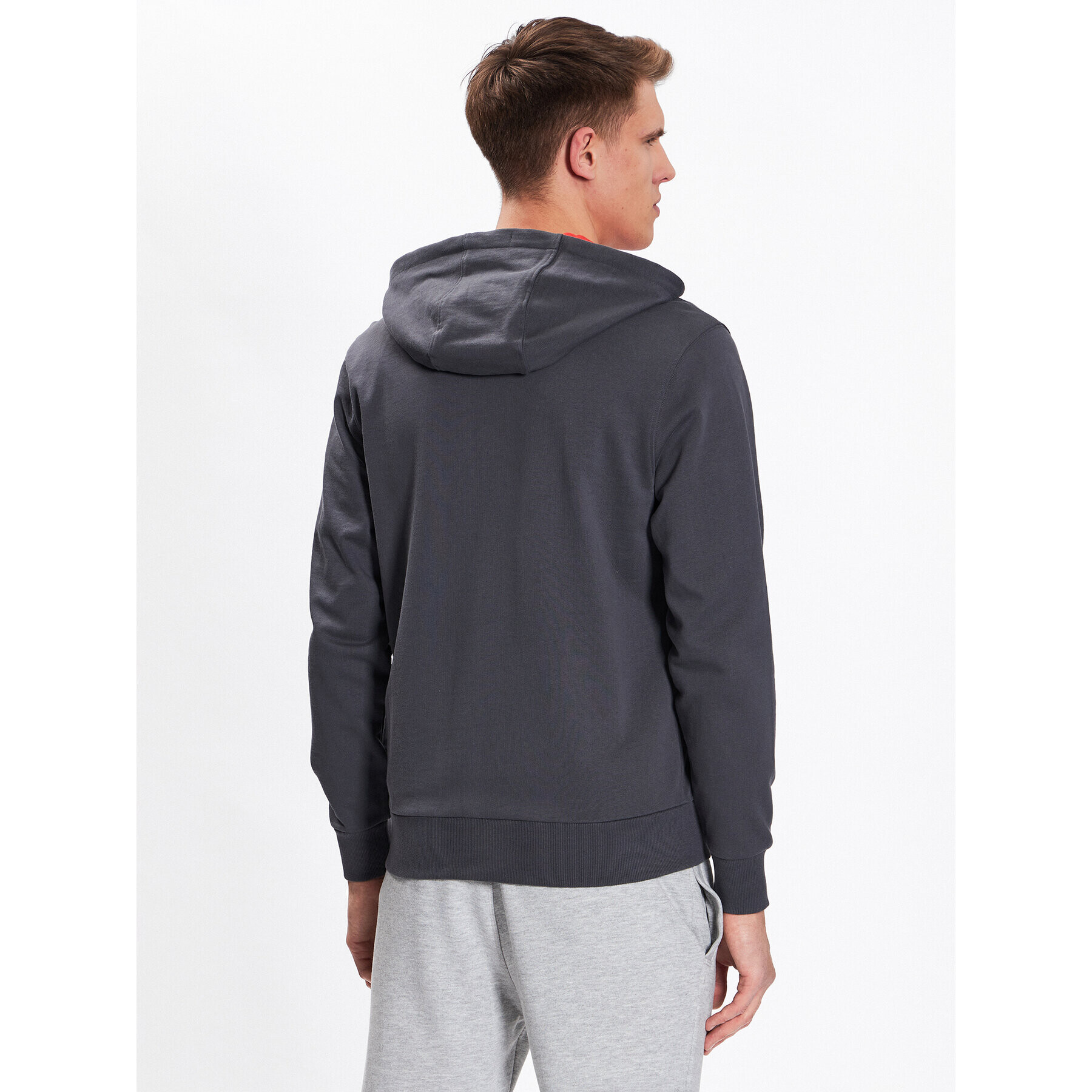 North Sails Суитшърт Logo 691067 Сив Regular Fit - Pepit.bg