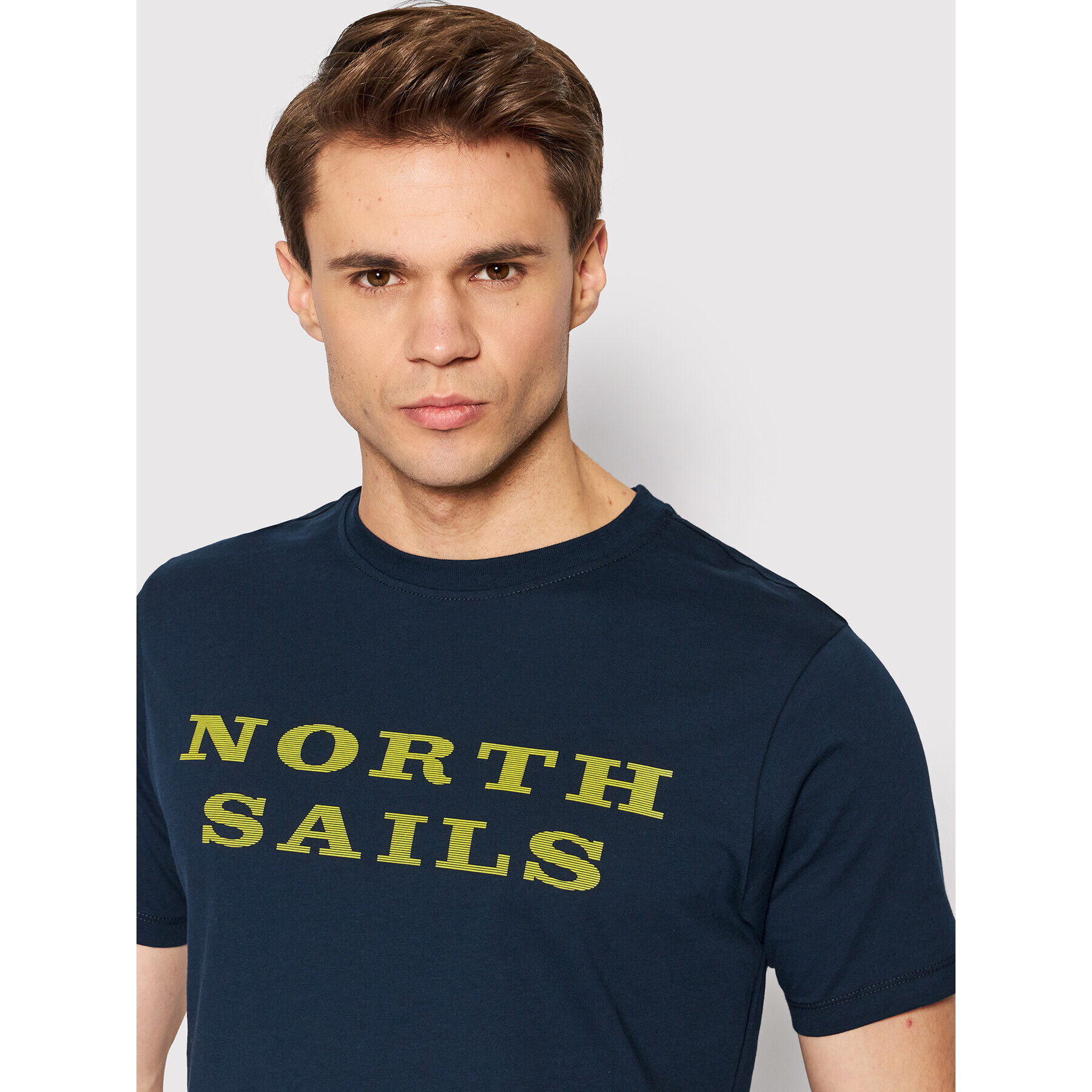 North Sails Тишърт Graphic 692793 Тъмносин Regular Fit - Pepit.bg