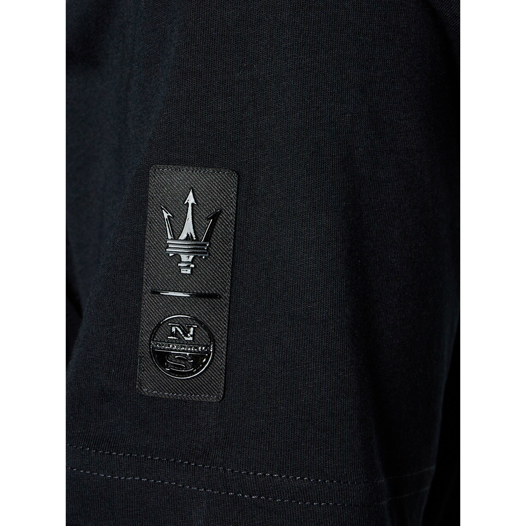 North Sails Тишърт MASERATI 453016 Черен Regular Fit - Pepit.bg