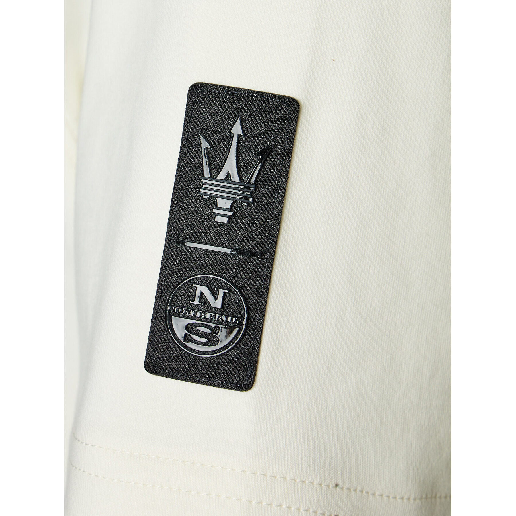 North Sails Тишърт MASERATI 453017 Екрю Regular Fit - Pepit.bg