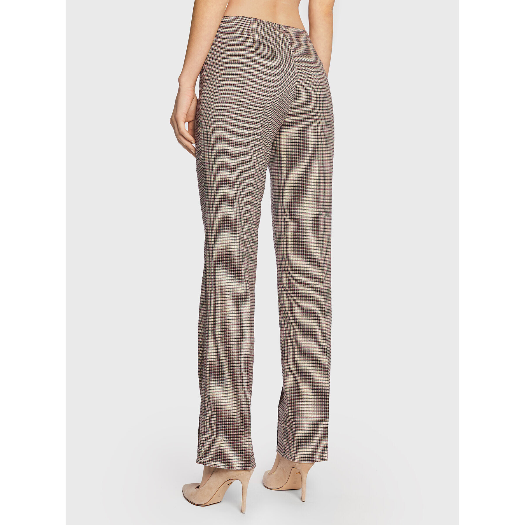 Notes Du Nord Текстилни панталони Emia 12922 Бежов Regular Fit - Pepit.bg