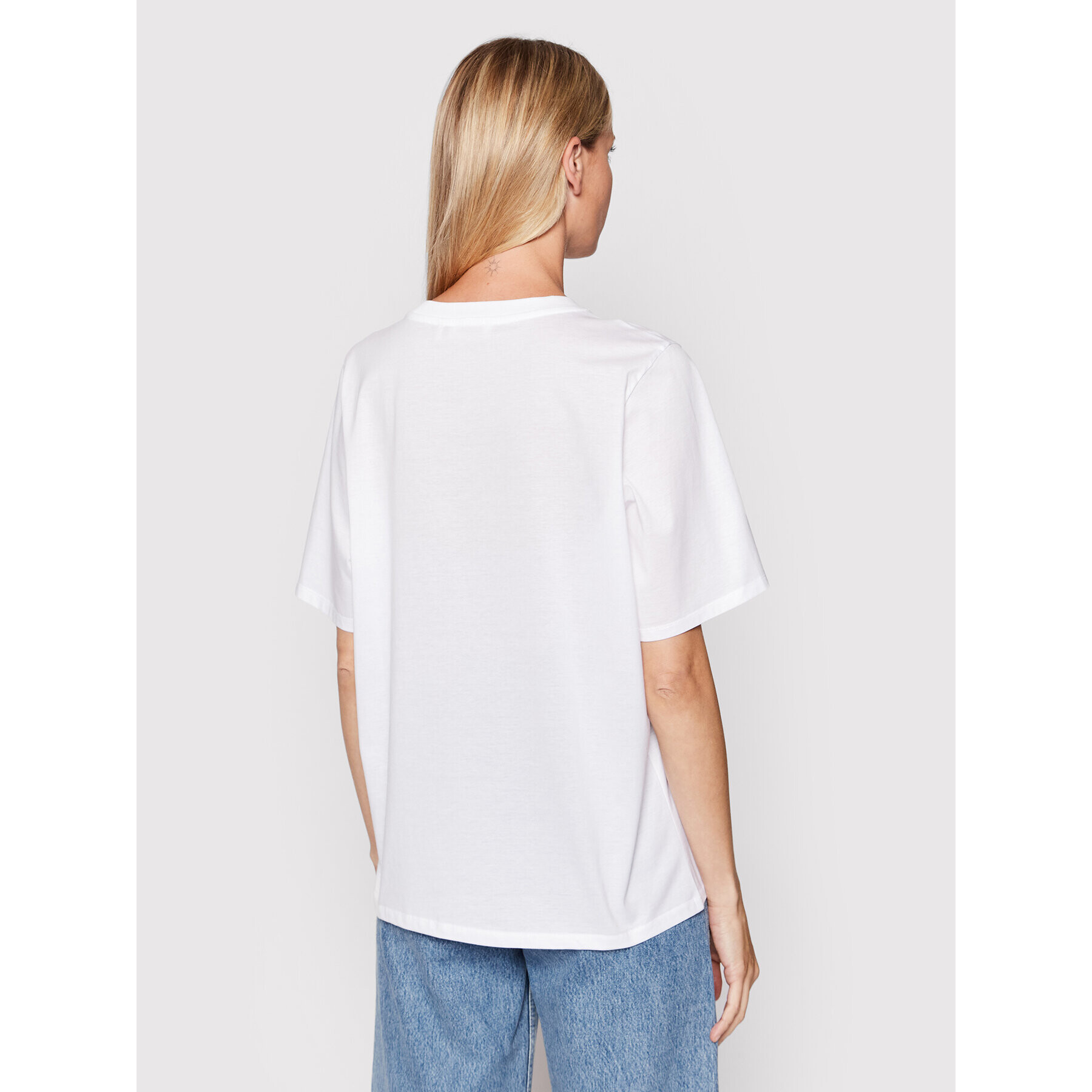 Notes Du Nord Тишърт Dara 12747 Бял Relaxed Fit - Pepit.bg