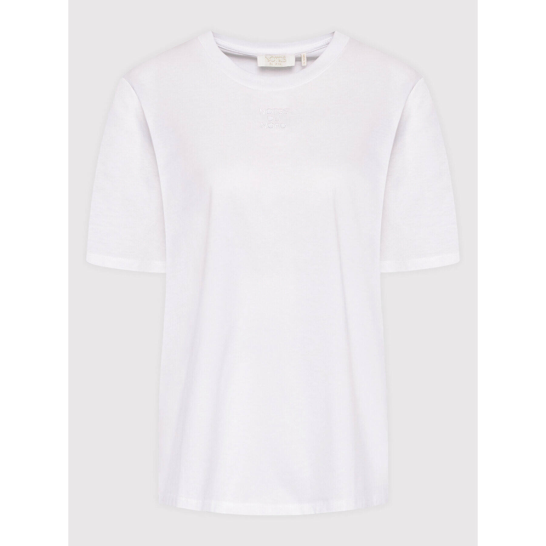 Notes Du Nord Тишърт Dara 12747 Бял Relaxed Fit - Pepit.bg