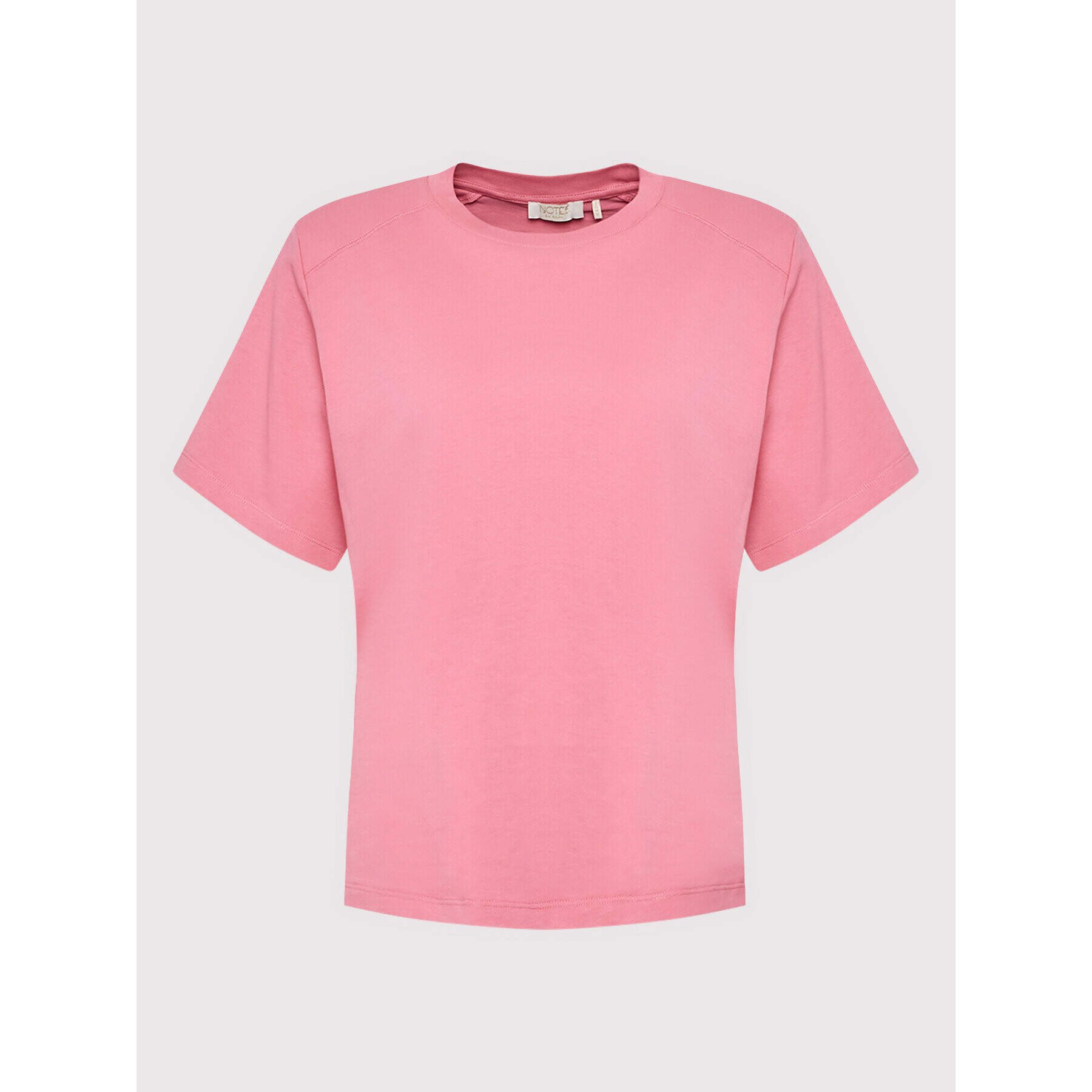 Notes Du Nord Тишърт Dominic 12767 Розов Boxy Fit - Pepit.bg