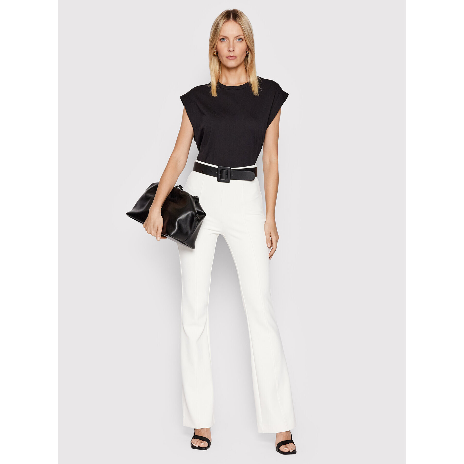 Notes Du Nord Тишърт Porter 12154 Черен Regular Fit - Pepit.bg