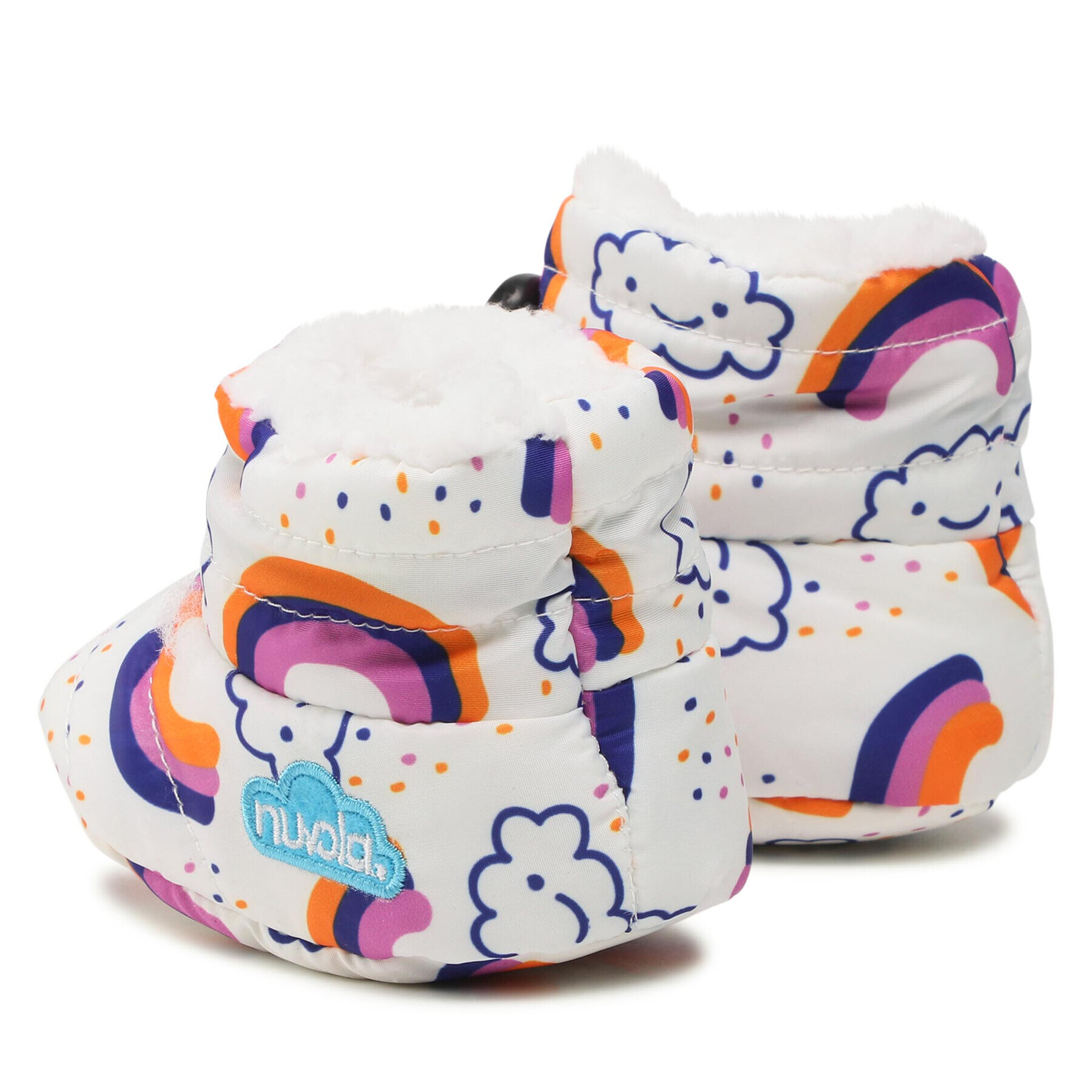 Nuvola Пантофи Baby UNBBYRWN11 Бял - Pepit.bg