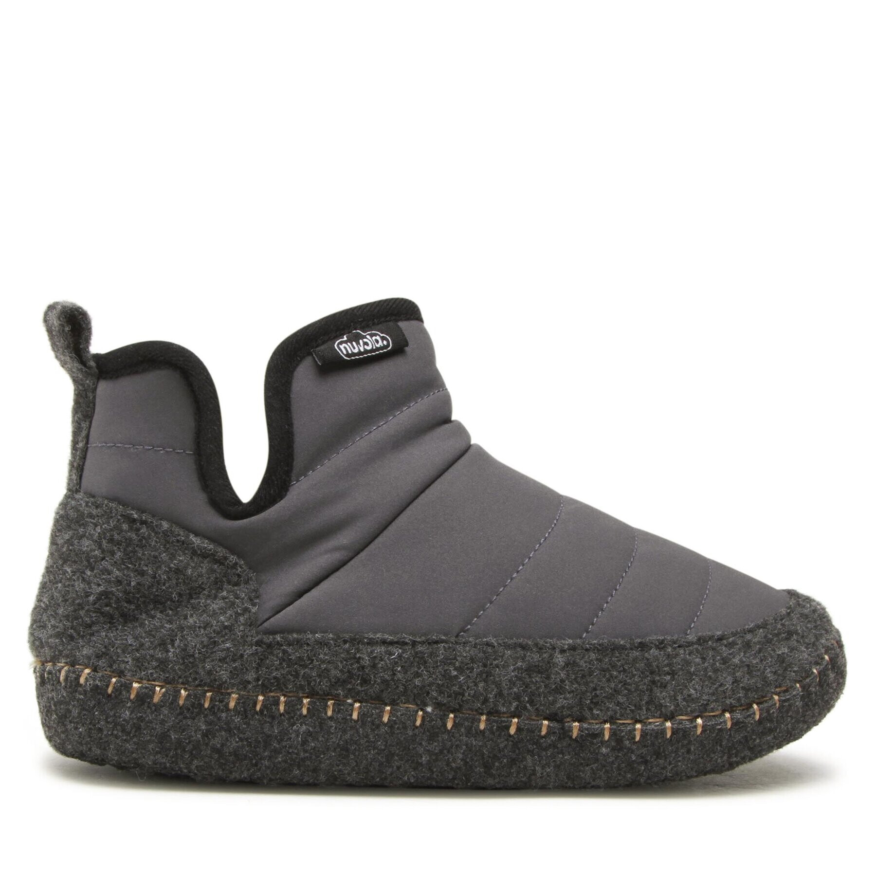 Nuvola Пантофи Boot New Wool UNBOW685 Сив - Pepit.bg