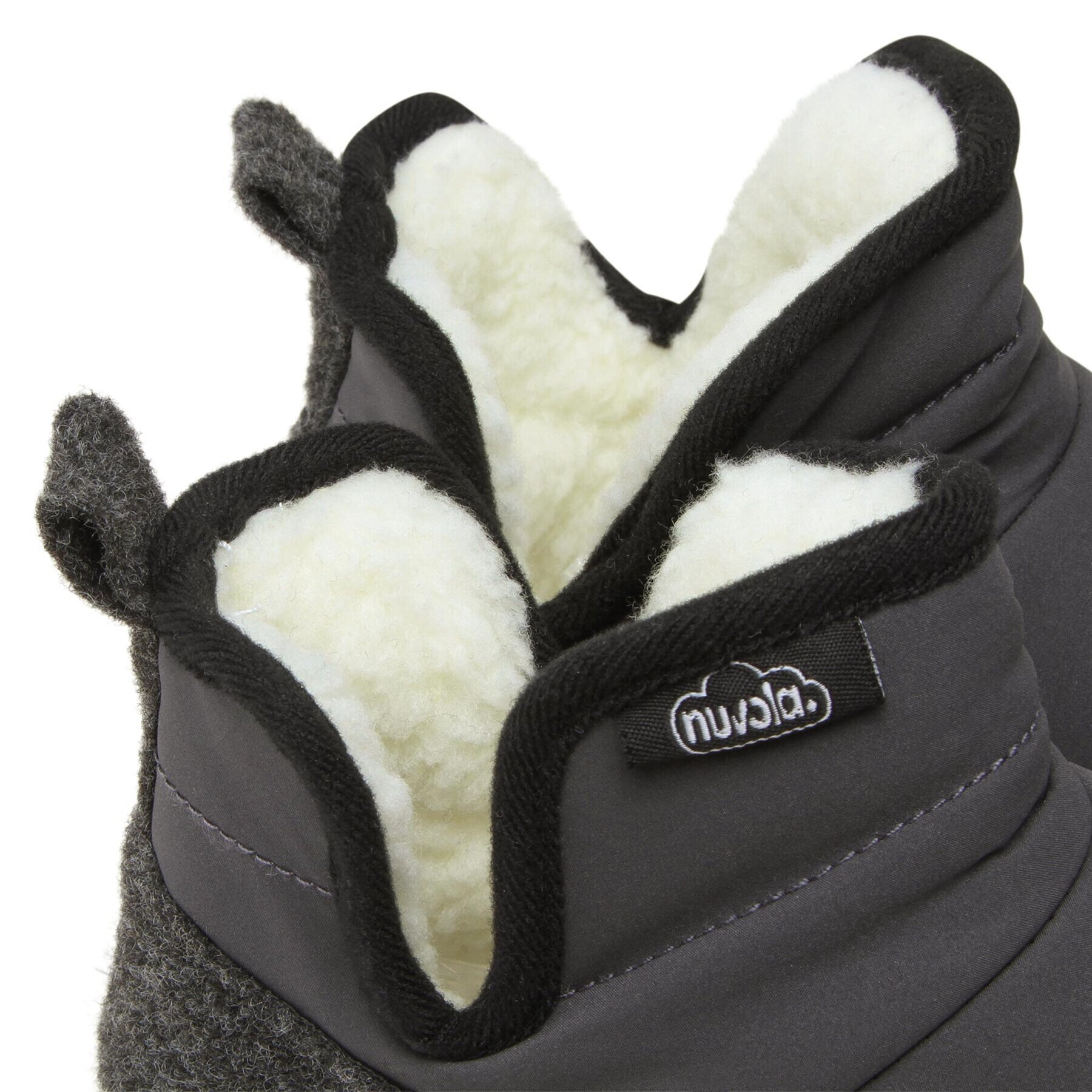Nuvola Пантофи Boot New Wool UNBOW685 Сив - Pepit.bg