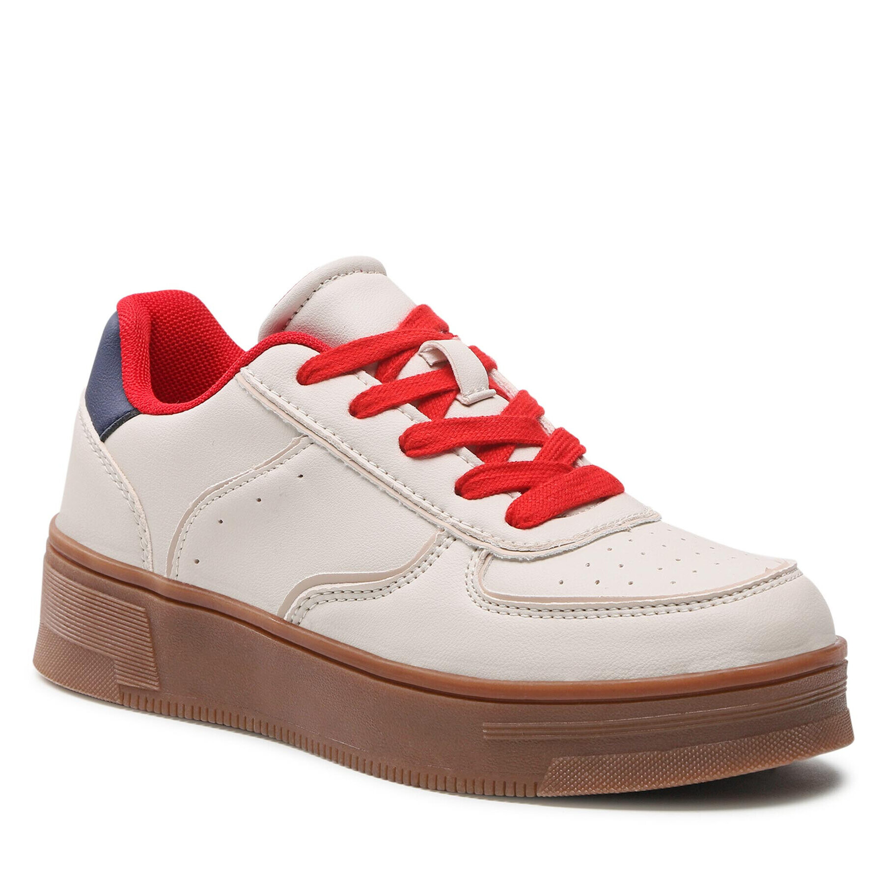 Nylon Red Сникърси WAG1152105A-01 Бежов - Pepit.bg