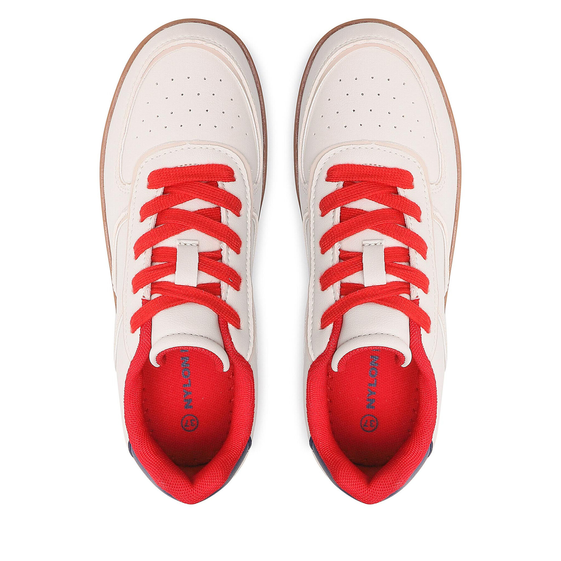 Nylon Red Сникърси WAG1152105A-01 Бежов - Pepit.bg