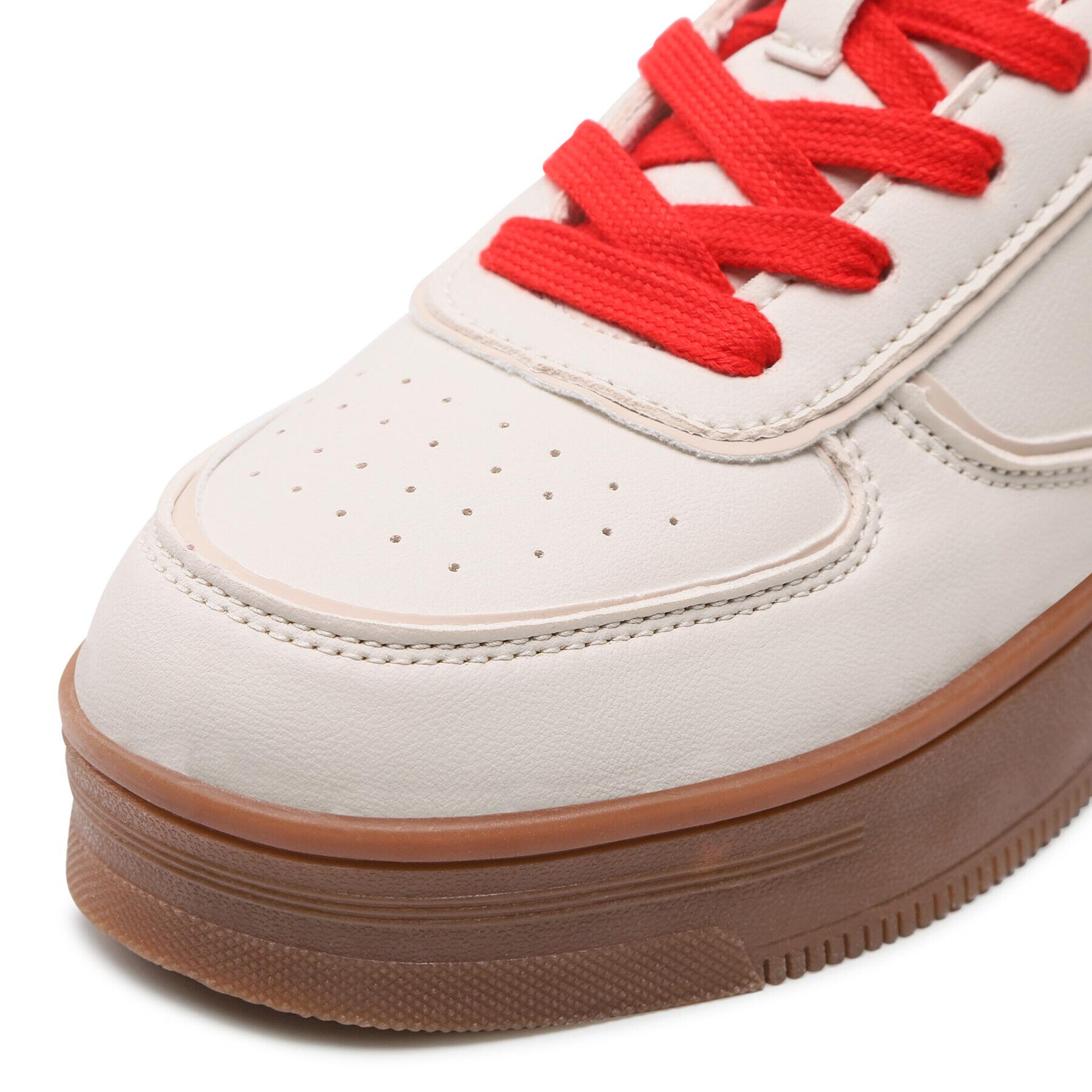 Nylon Red Сникърси WAG1152105A-01 Бежов - Pepit.bg