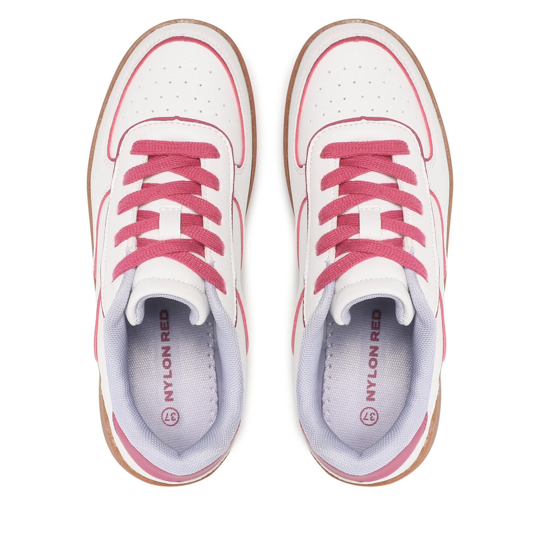 Nylon Red Сникърси WAG1152105A-01 Бял - Pepit.bg