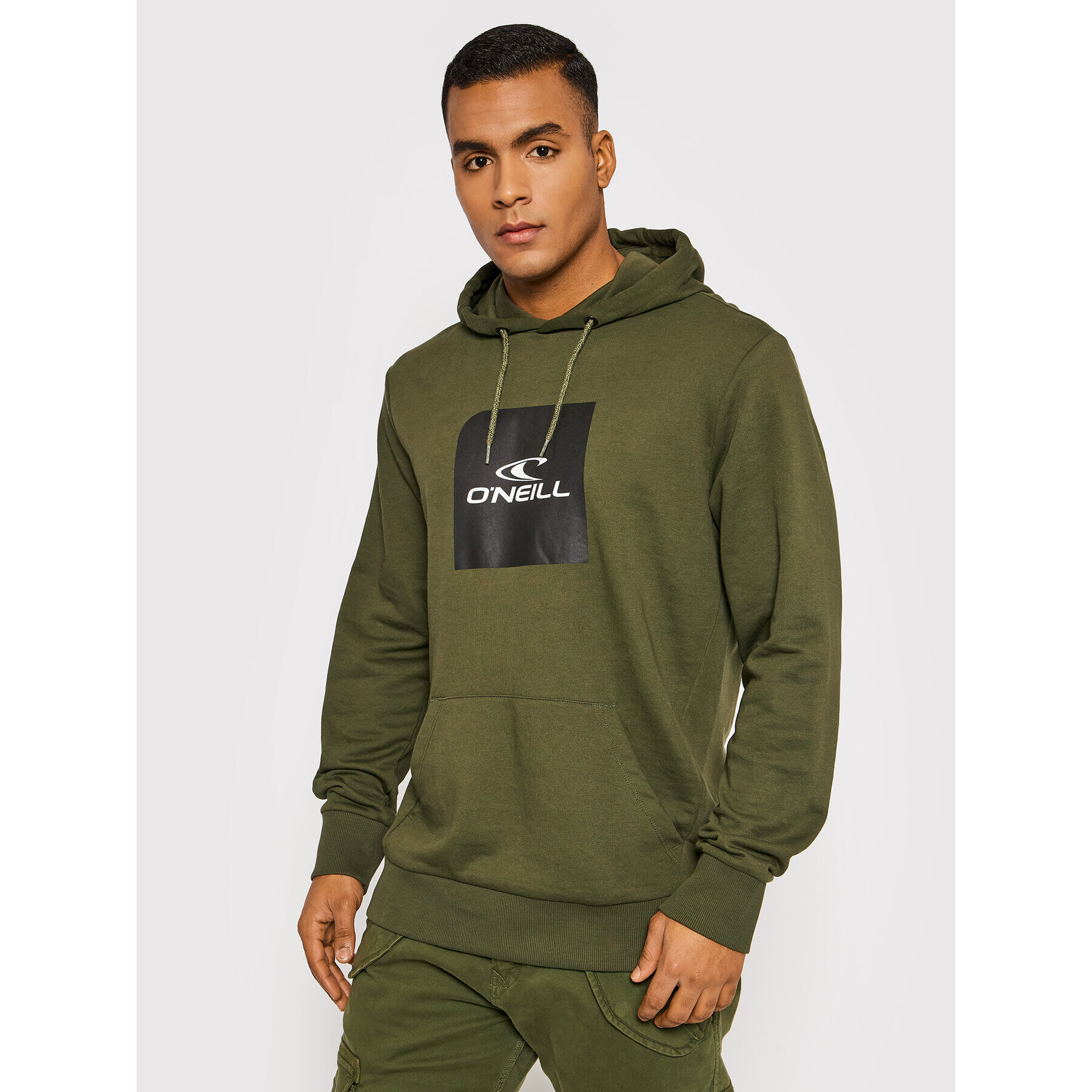 O'Neill Суитшърт Cube 1P1435 Зелен Regular Fit - Pepit.bg