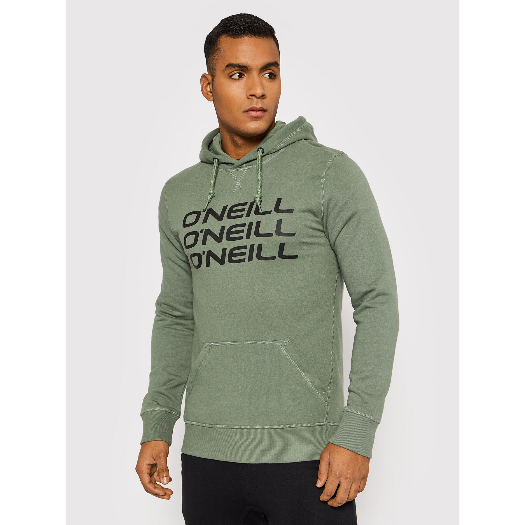 O'Neill Суитшърт Triple Stack 1P1436 Зелен Regular Fit - Pepit.bg