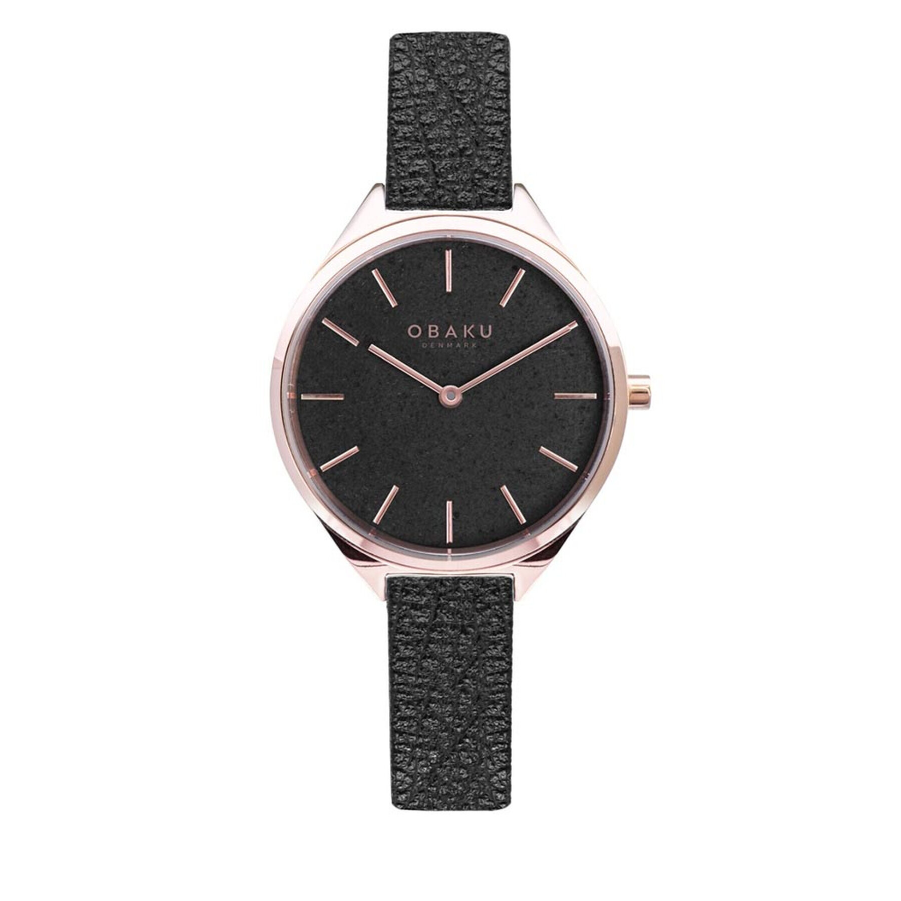 Obaku Часовник Kaffe V257LHVNRB Черен - Pepit.bg