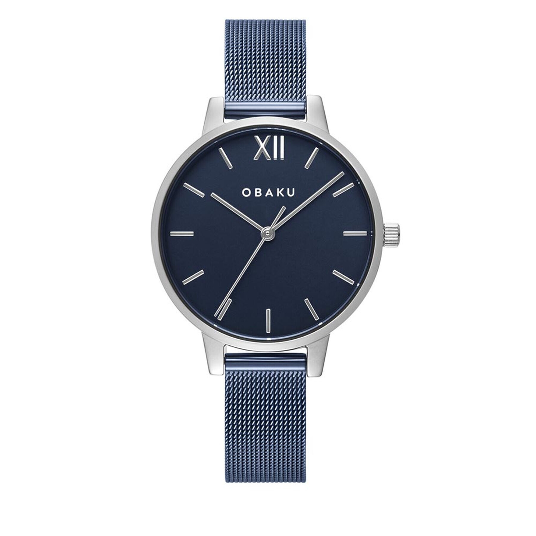 Obaku Часовник Liv V209LXCLML Тъмносин - Pepit.bg