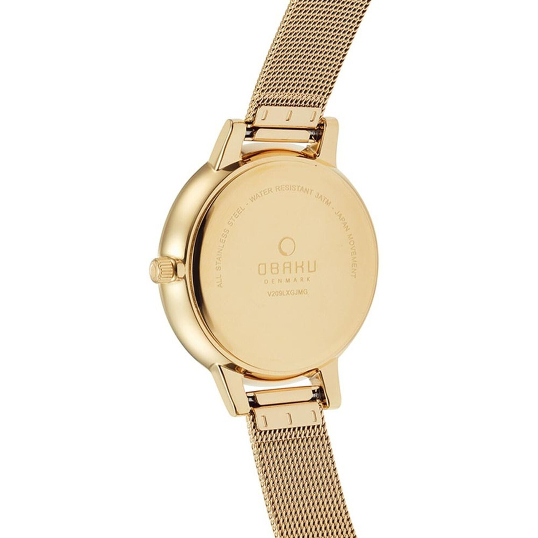 Obaku Часовник V209LXGJMG Златист - Pepit.bg