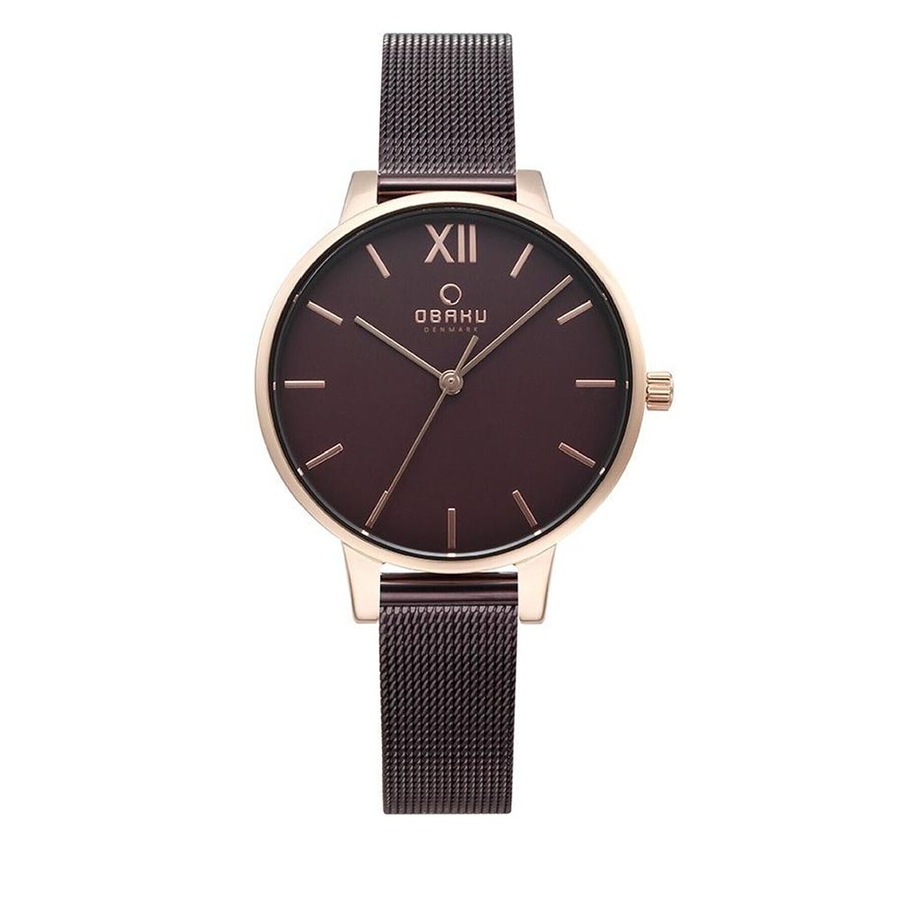 Obaku Часовник V209LXVNMN Кафяв - Pepit.bg