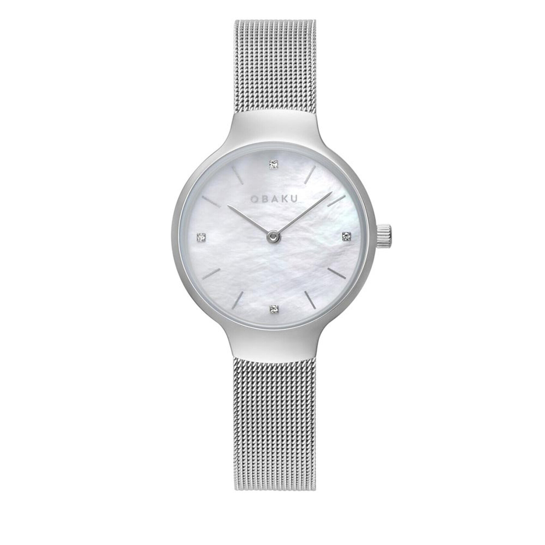 Obaku Часовник V241LXCWMC Сребрист - Pepit.bg