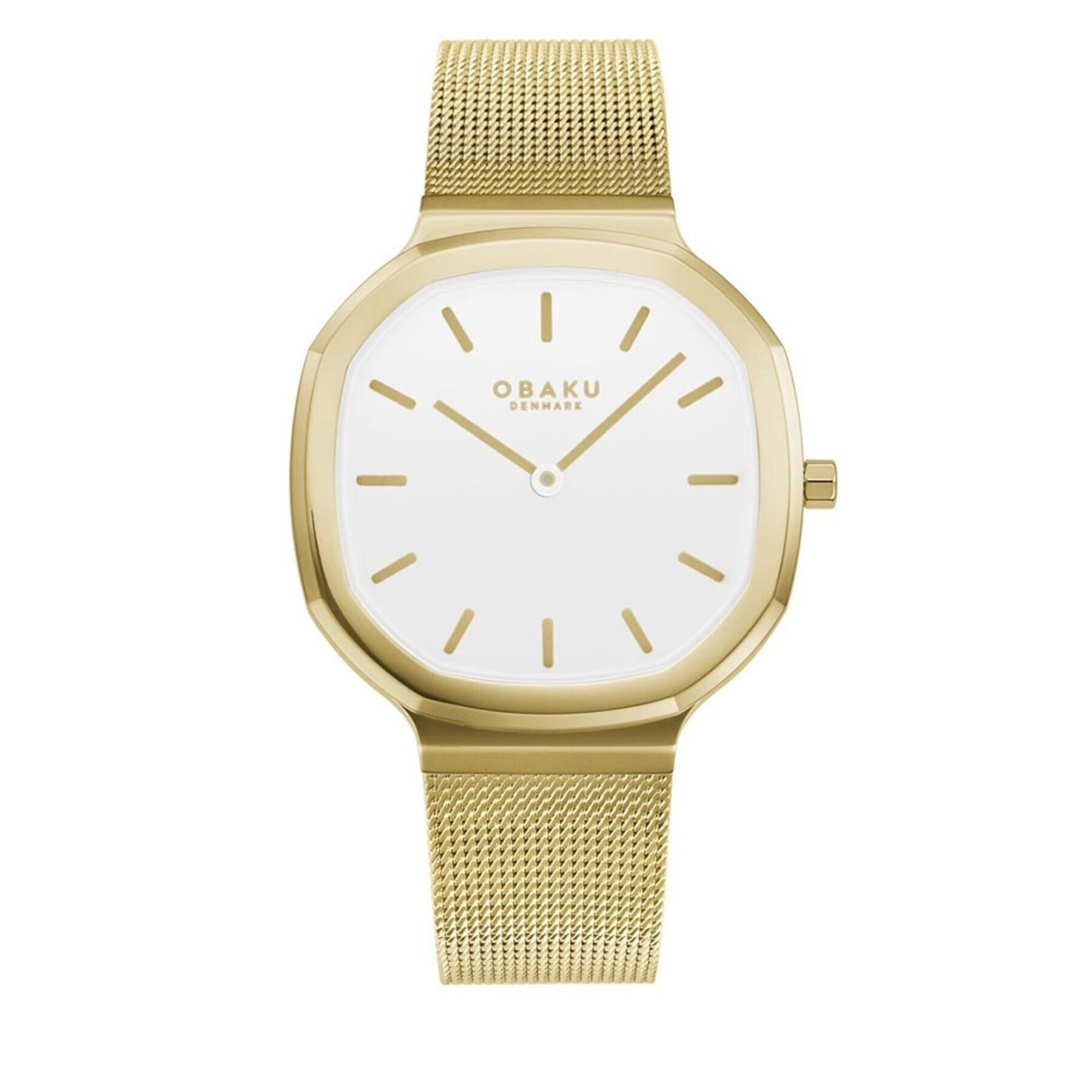 Obaku Часовник V253LXGWMG Златист - Pepit.bg
