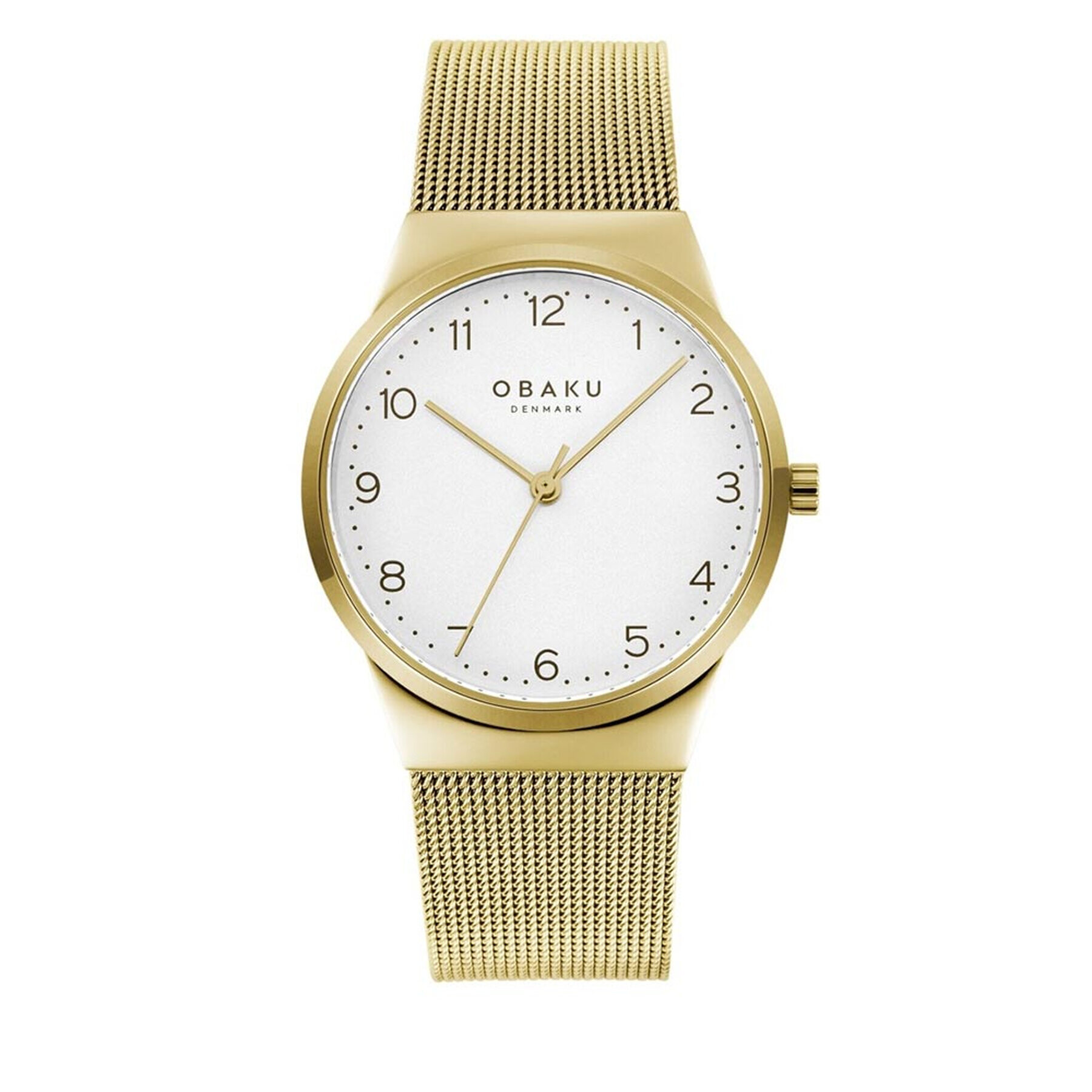 Obaku Часовник V255LXGIMG Златист - Pepit.bg